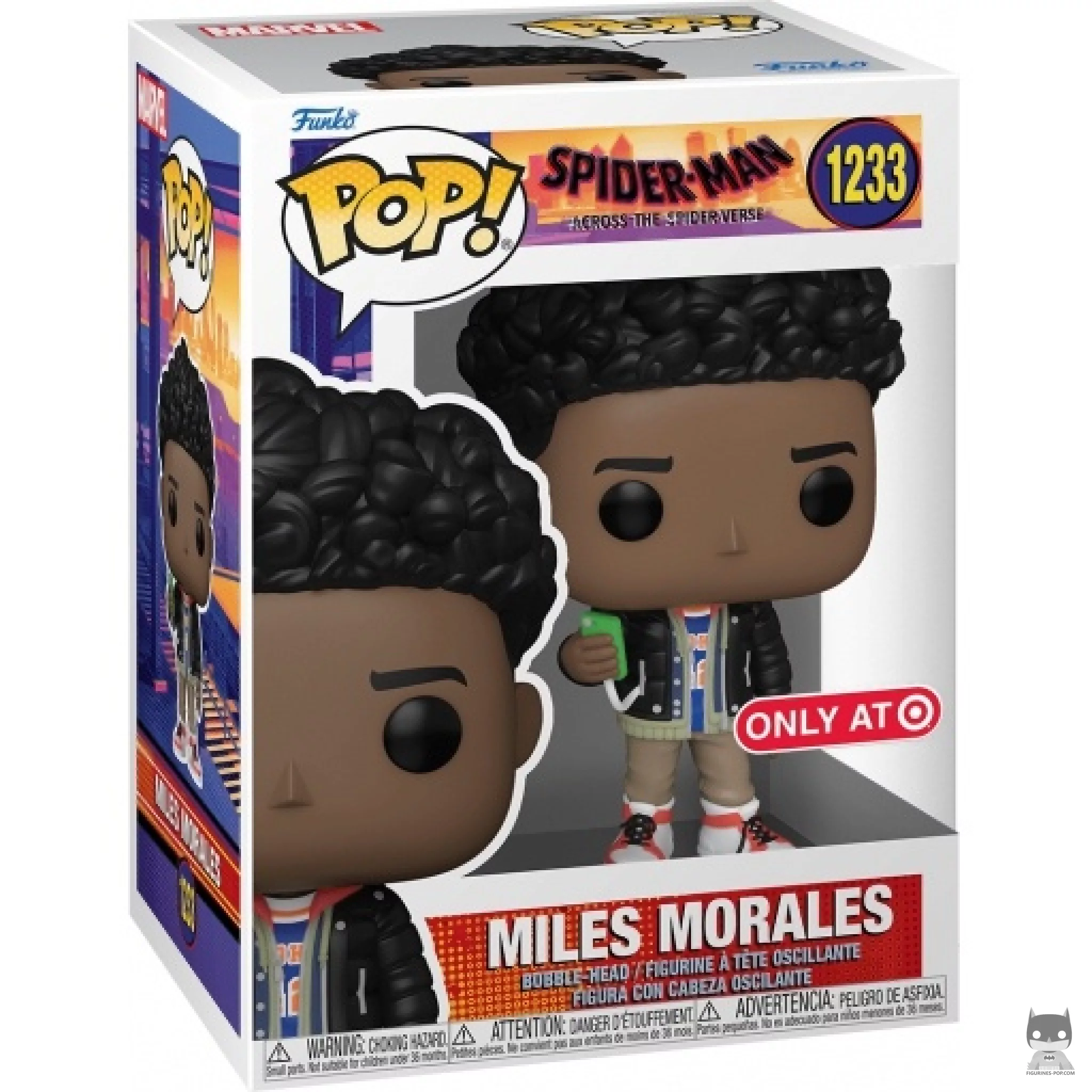 Figurine Funko POP Miles Morales avec boîte