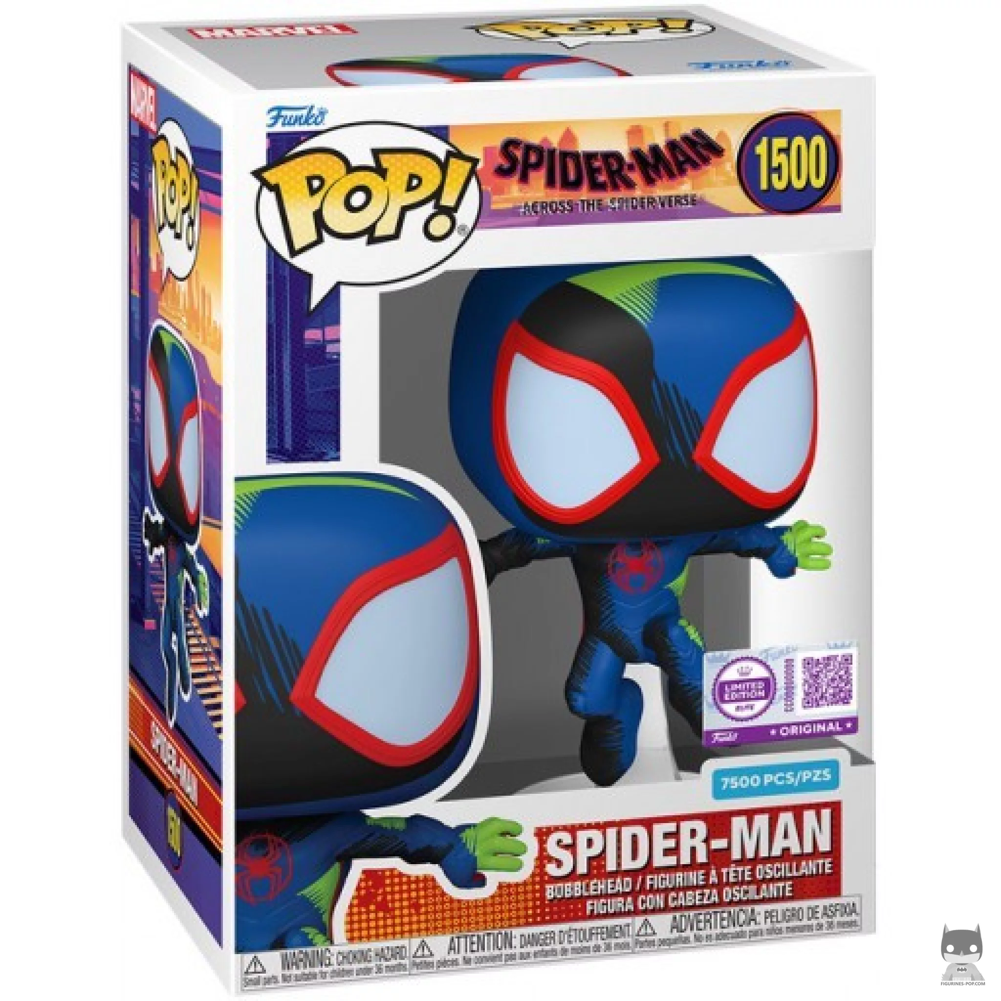 Figurine Funko POP Spider-Man (Miles Morales) (Deco) avec boîte