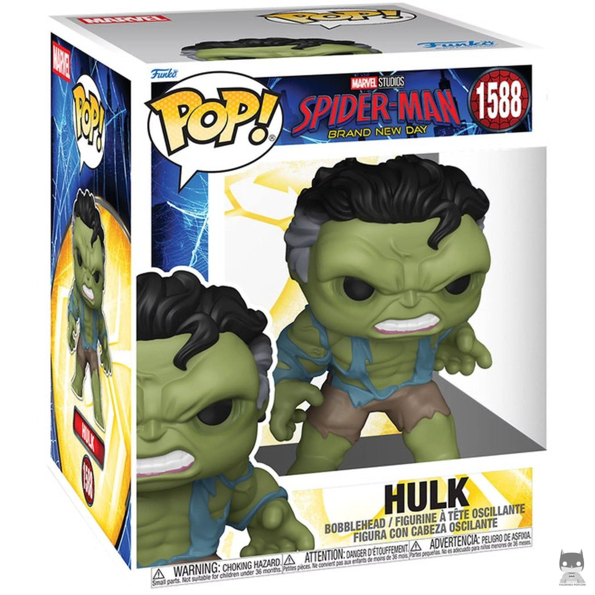 Figurine Funko POP Hulk (Supersized) avec boîte