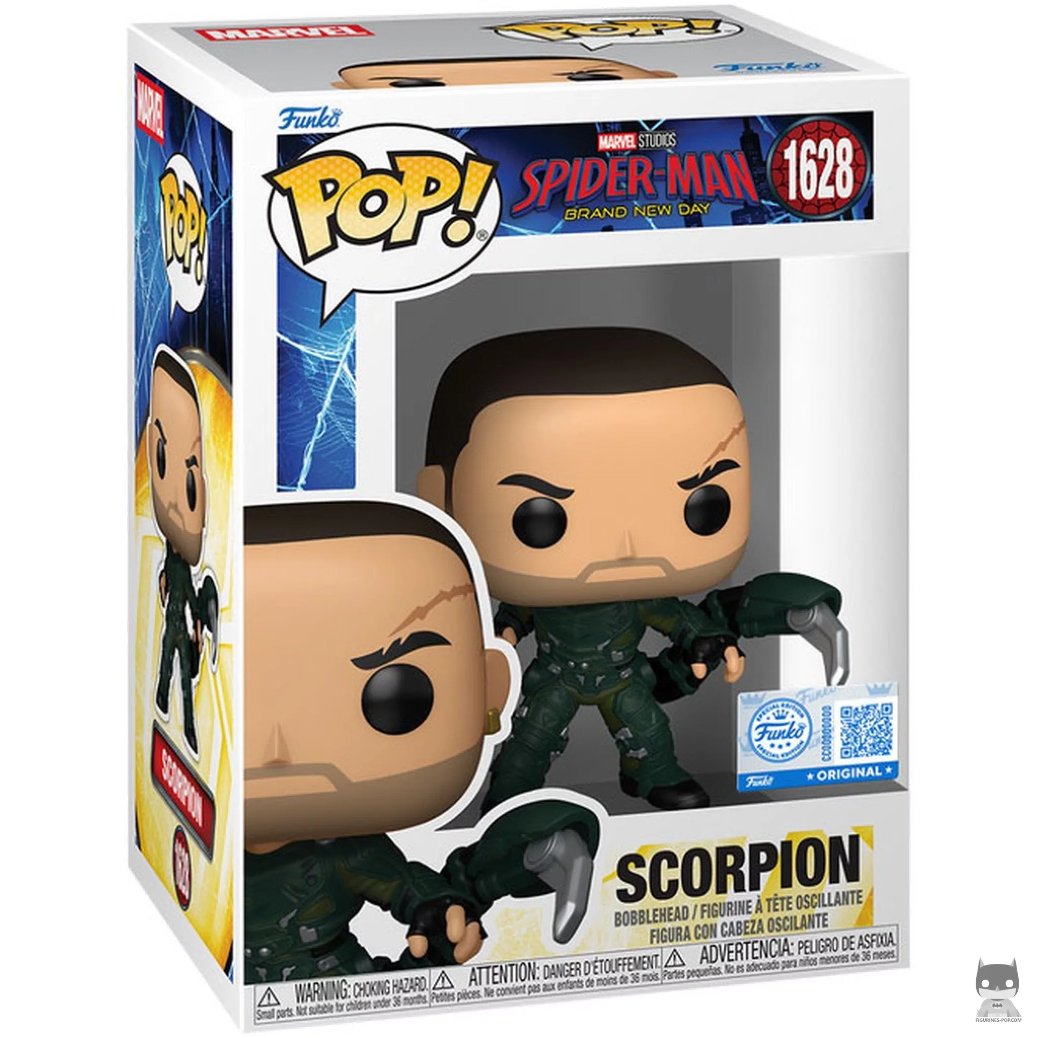 Figurine Funko POP Scorpion avec boîte