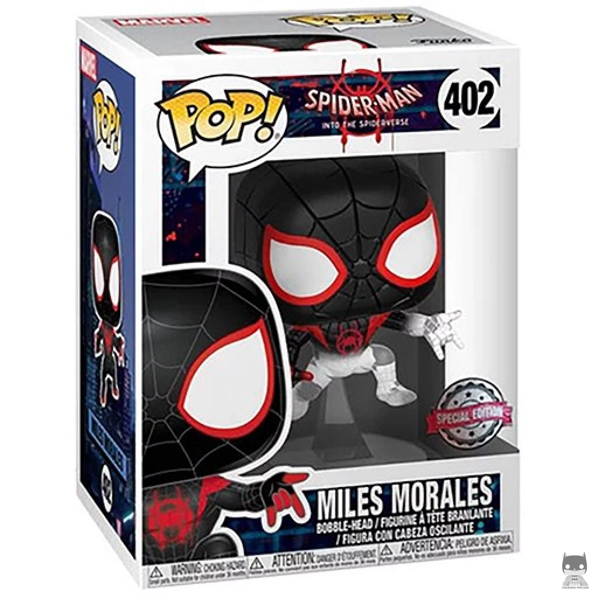 Figurine Funko POP Miles Morales avec boîte