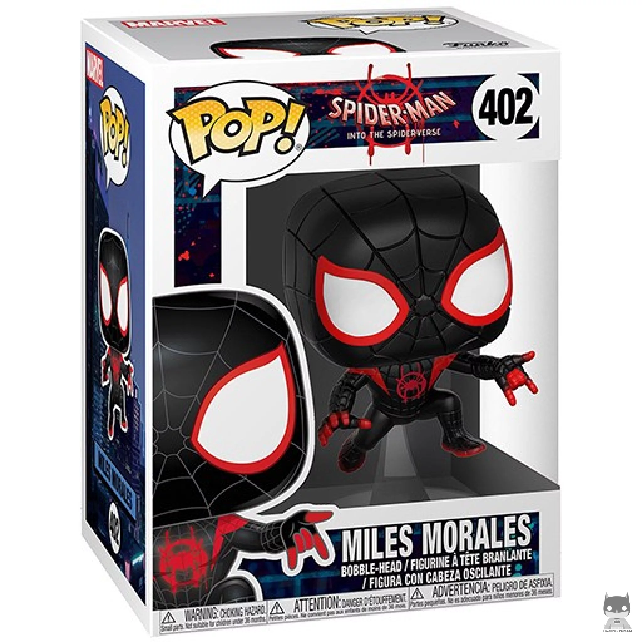 Figurine Funko POP Miles Morales (Spider Suit) avec boîte