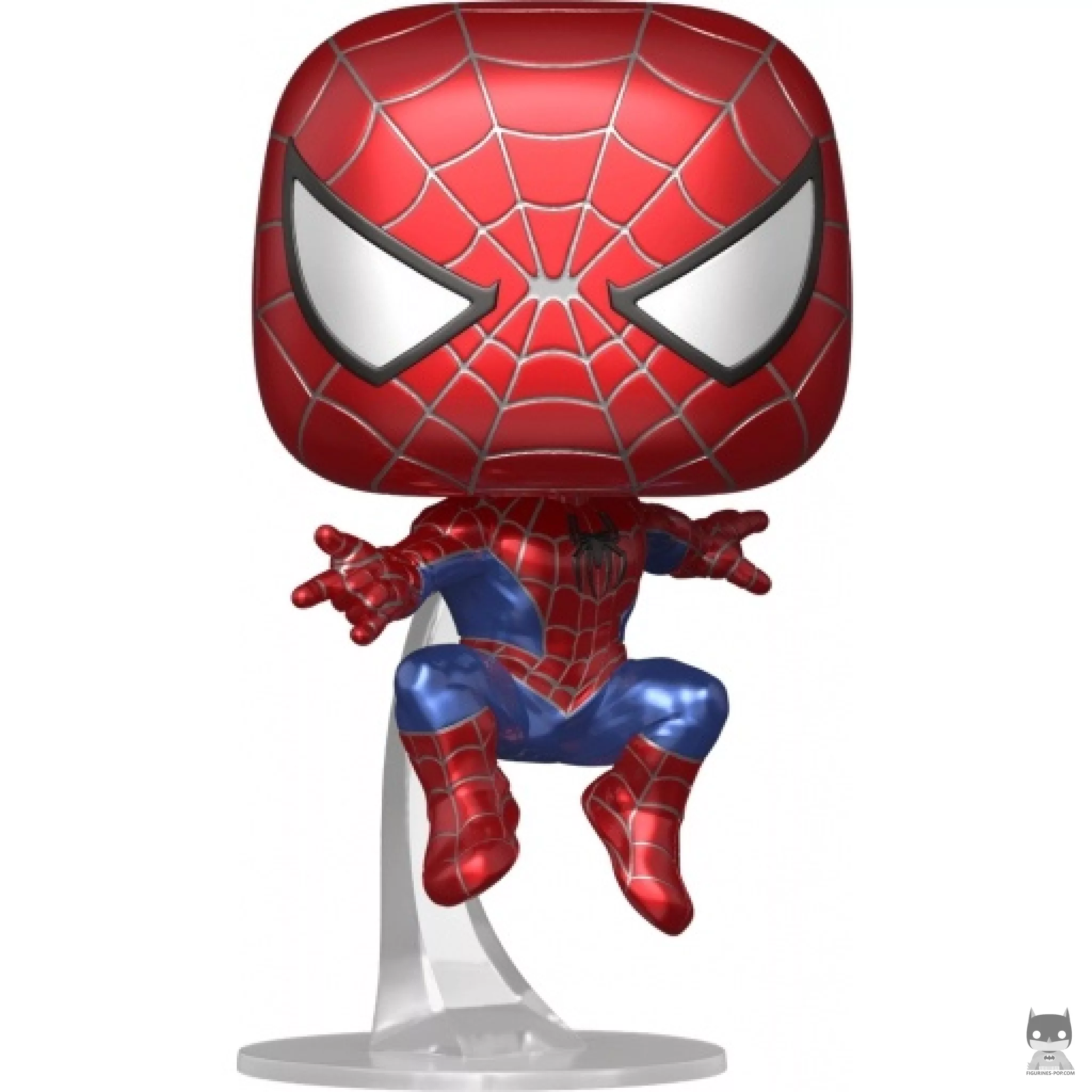 Figurine Funko POP Spider-Man Un ami qui vous veut du bien (Tobey Maguire) (Metallic) (Spider-Man : No way Home)