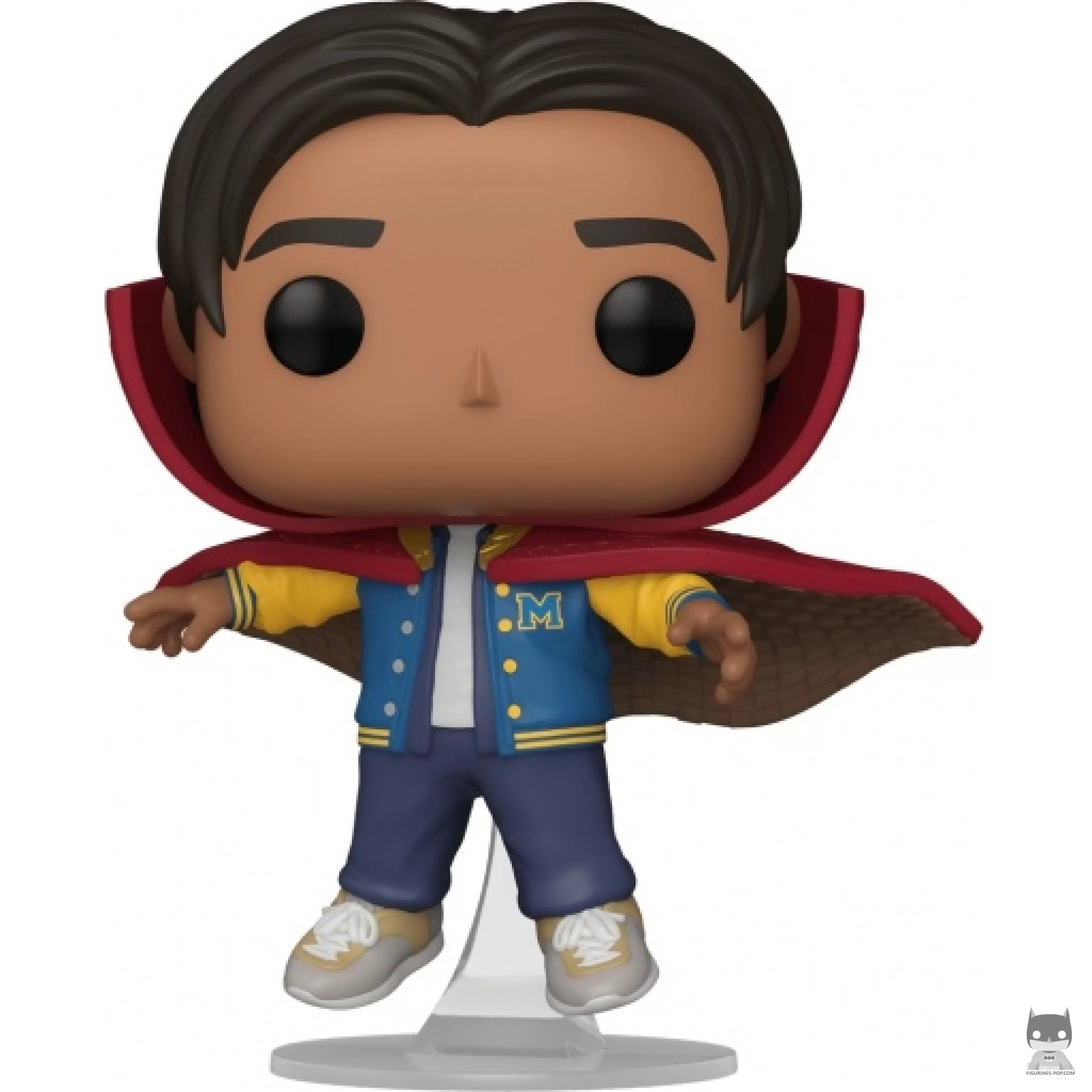 Figurine Funko POP Ned avec la cape de Docteur Strange (Spider-Man : No way Home)