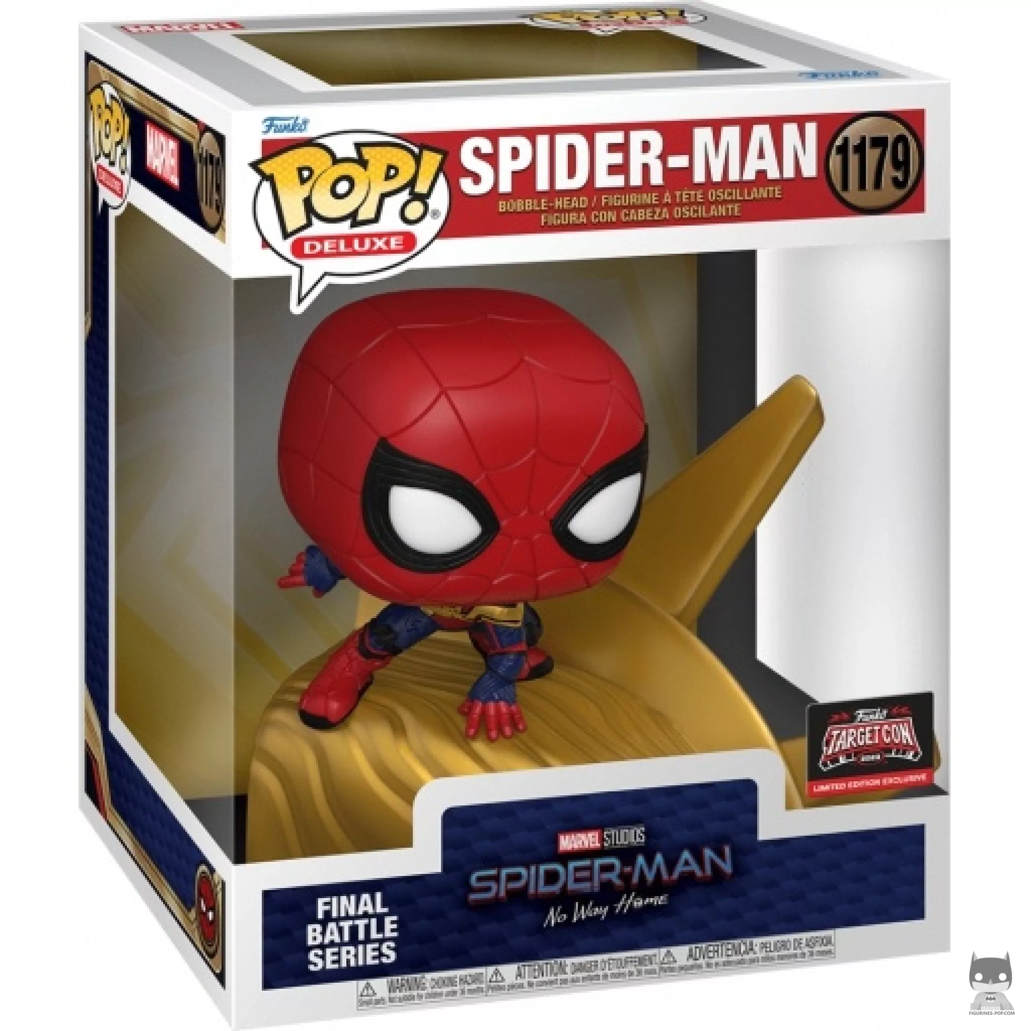 Figurine Funko POP Série bataille finale : Spider-Man avec boîte