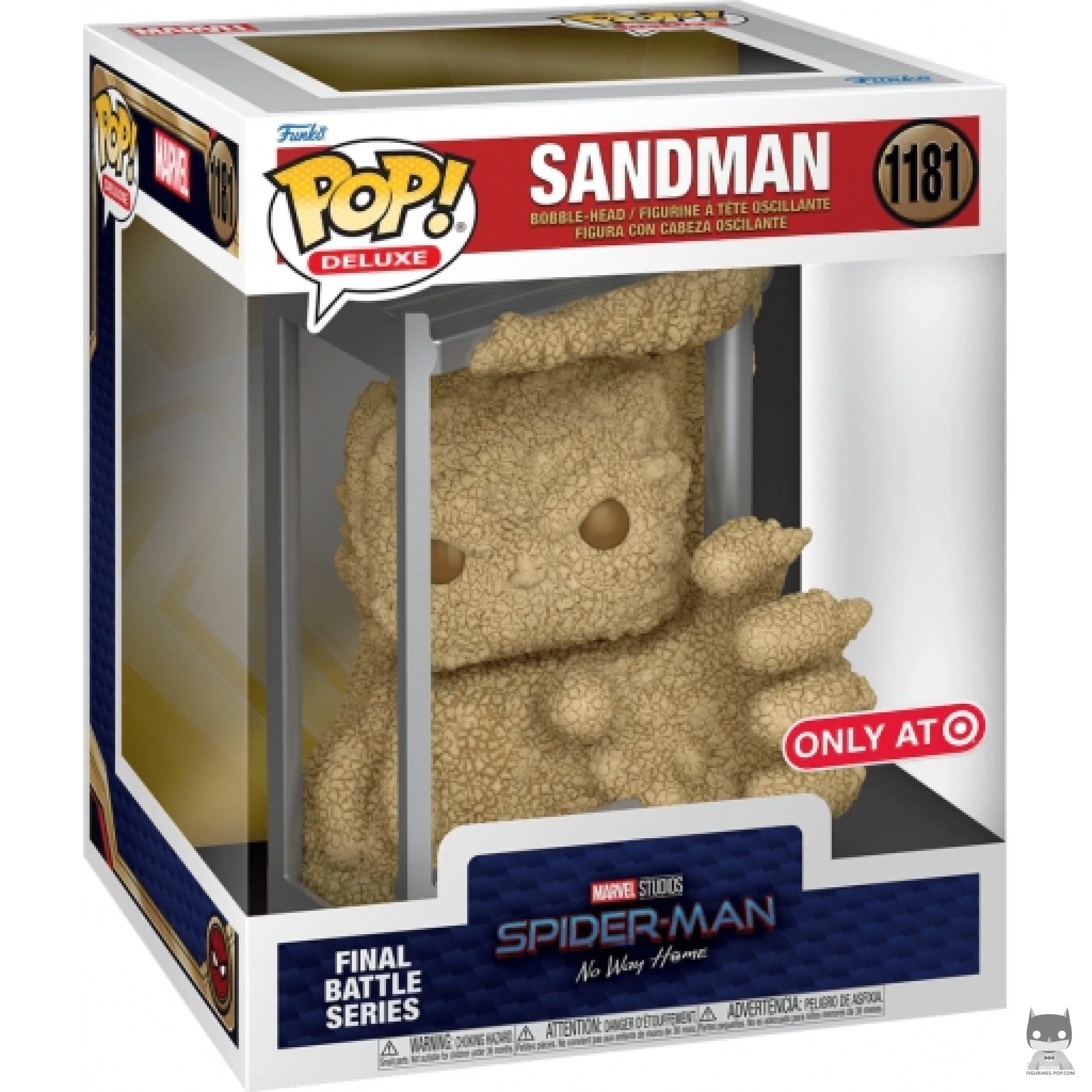 Figurine Funko POP Série bataille finale : L'Homme Sable avec boîte