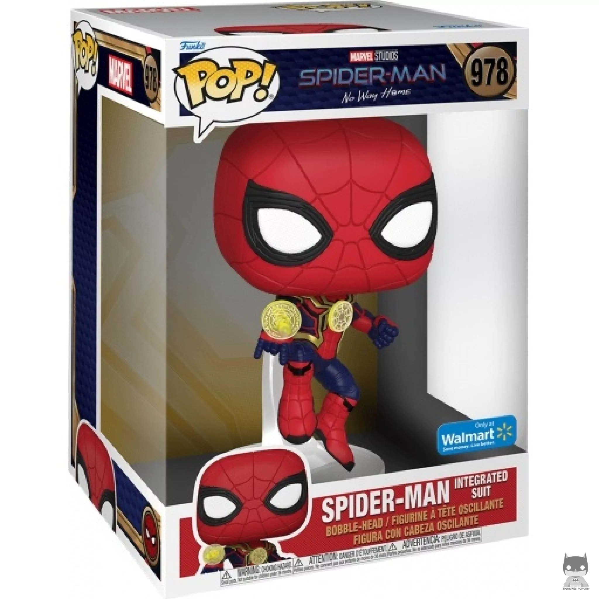 Figurine Funko POP Spider-Man Costume Intégré avec boîte