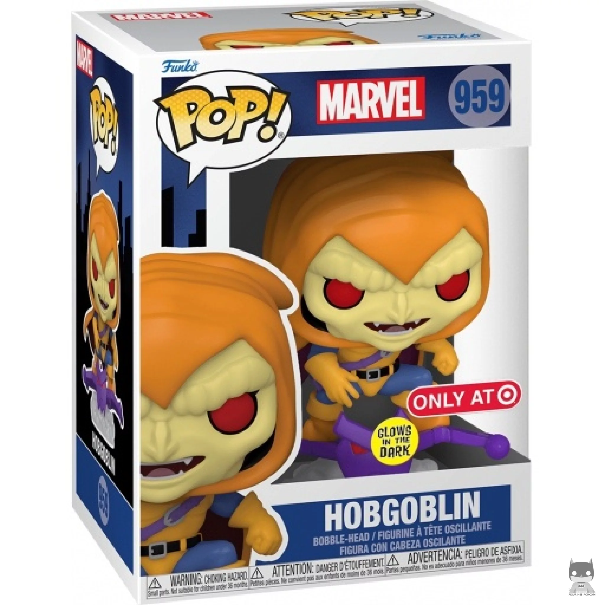 Figurine Funko POP Super-Bouffon (Glow in the Dark) avec boîte