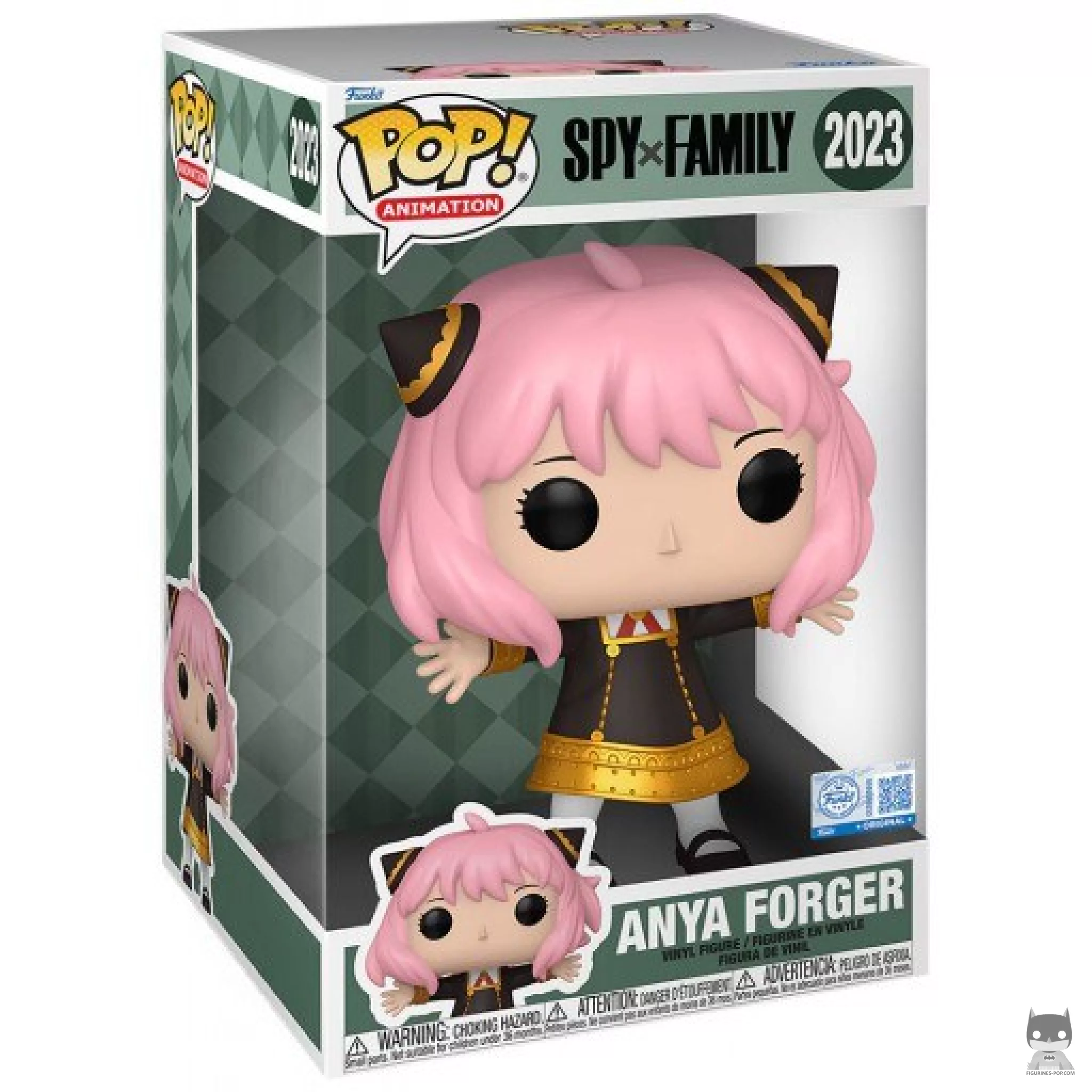 Figurine Funko POP Anya Forger (SuperSized) avec boîte