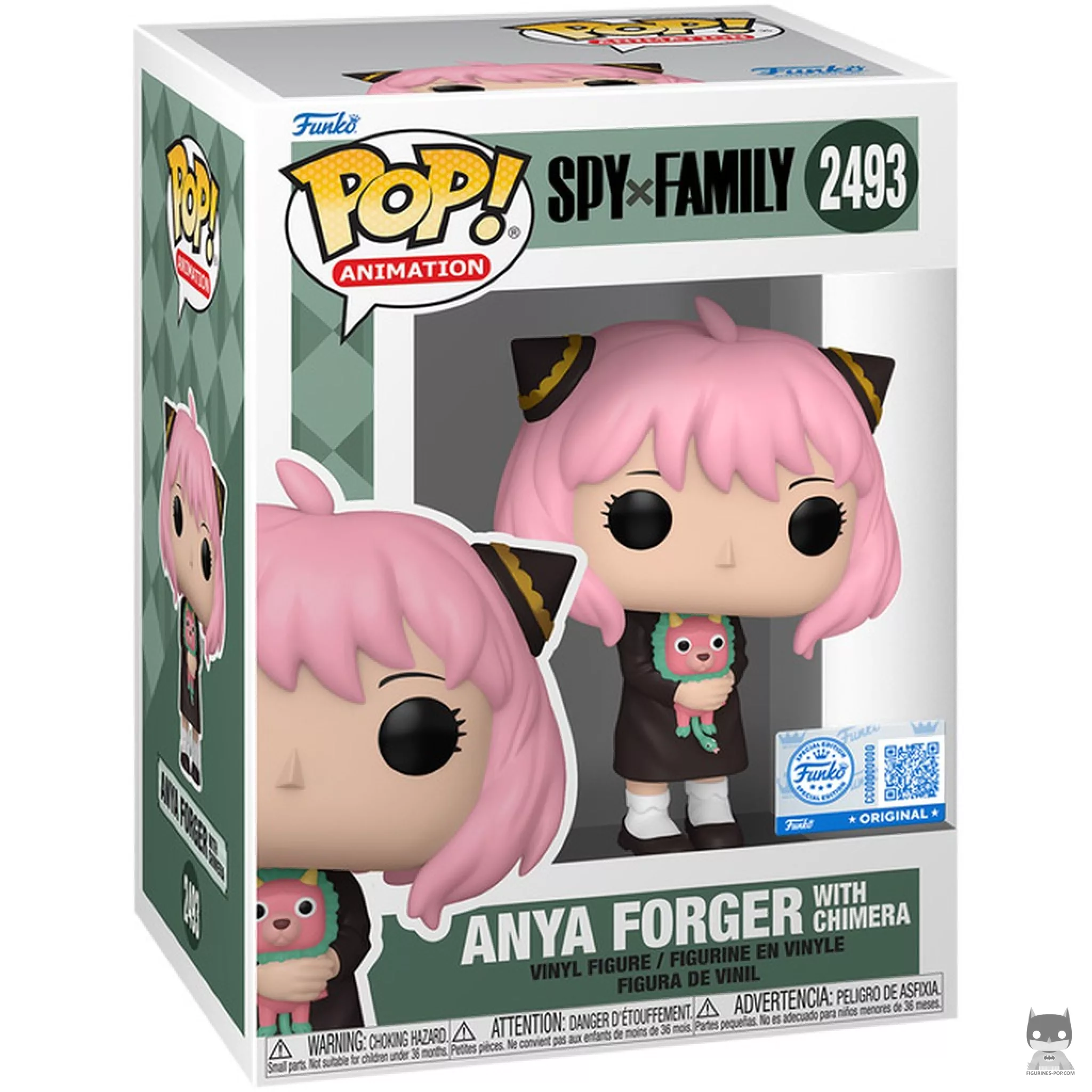 Figurine Funko POP Anya Forger avec Chimera avec boîte