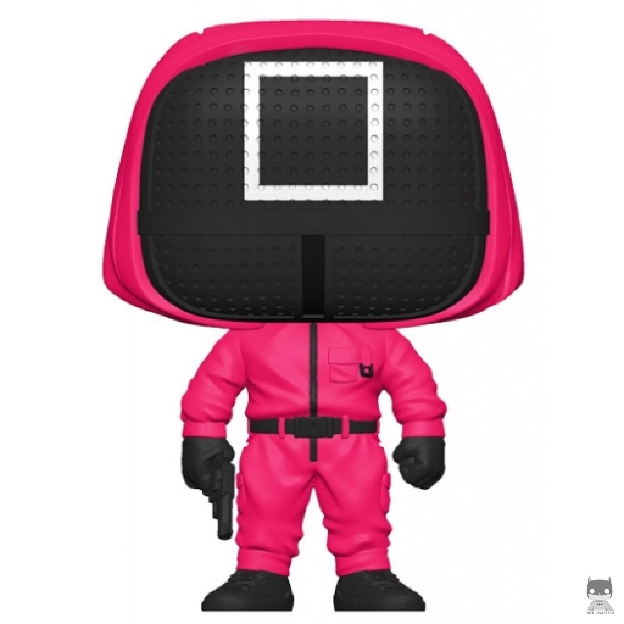 Figurine Funko POP Soldat Rouge avec Masque Carré (Squid Game)