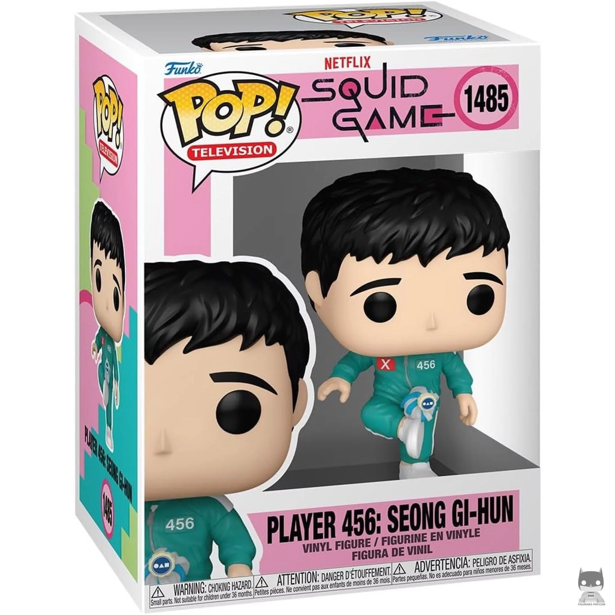 Figurine Funko POP Seong Gi-Hun Joueur 456 avec boîte