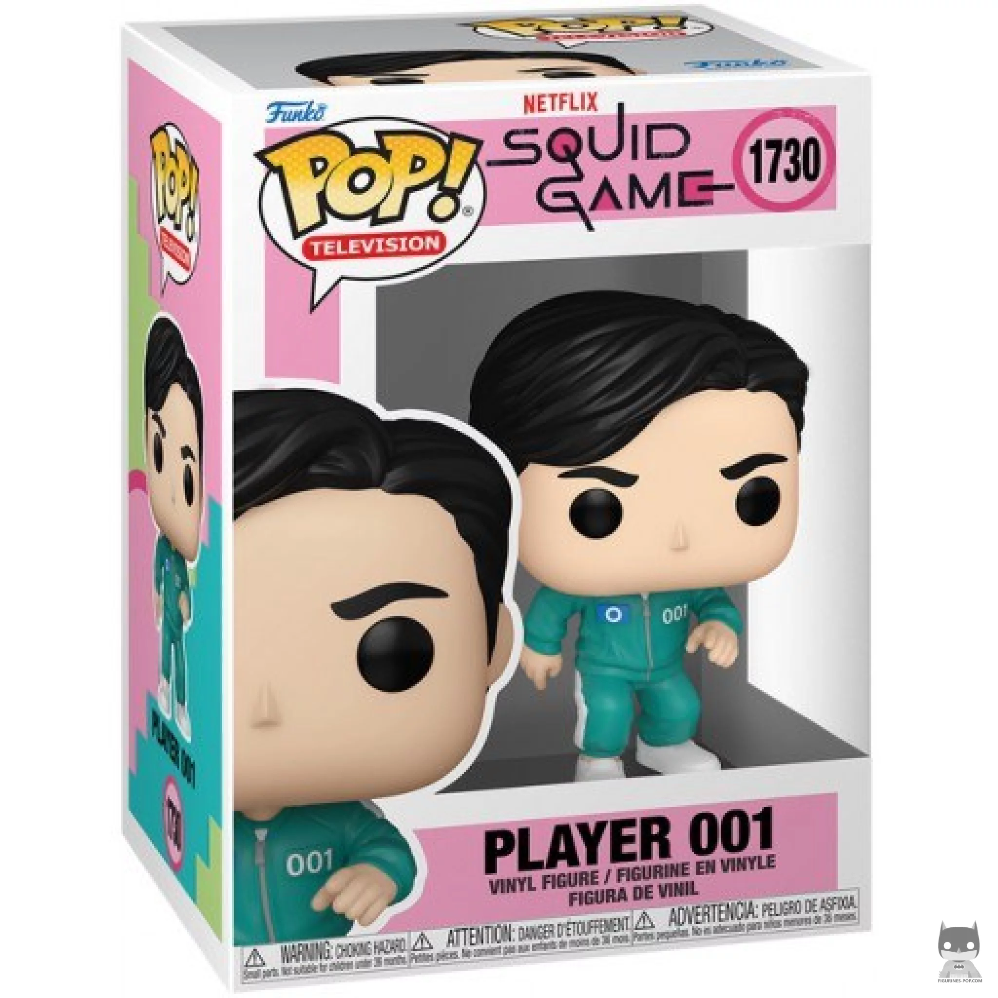 Figurine Funko POP Joueur 001 avec boîte