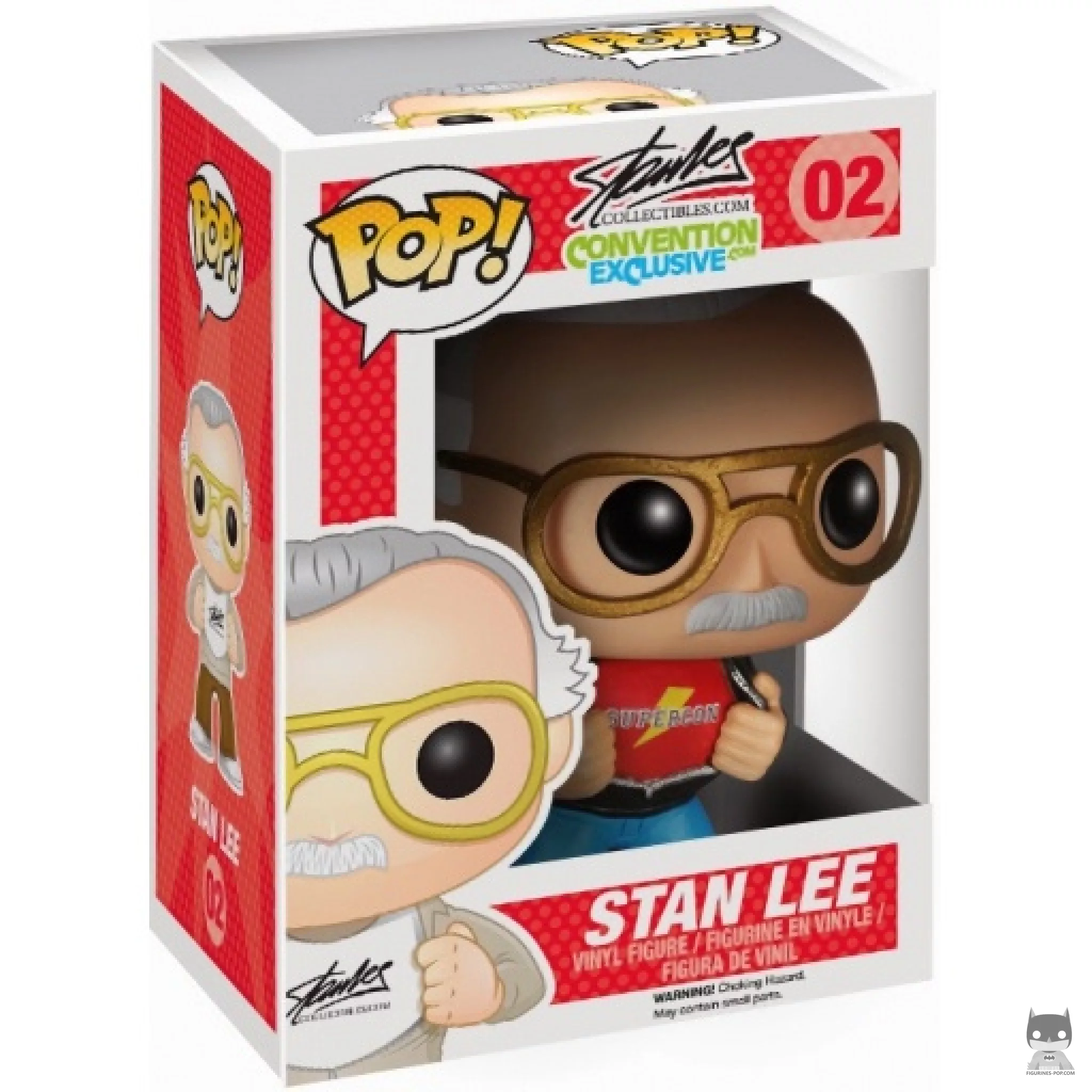 Figurine Funko POP Stan Lee (Supercon) avec boîte