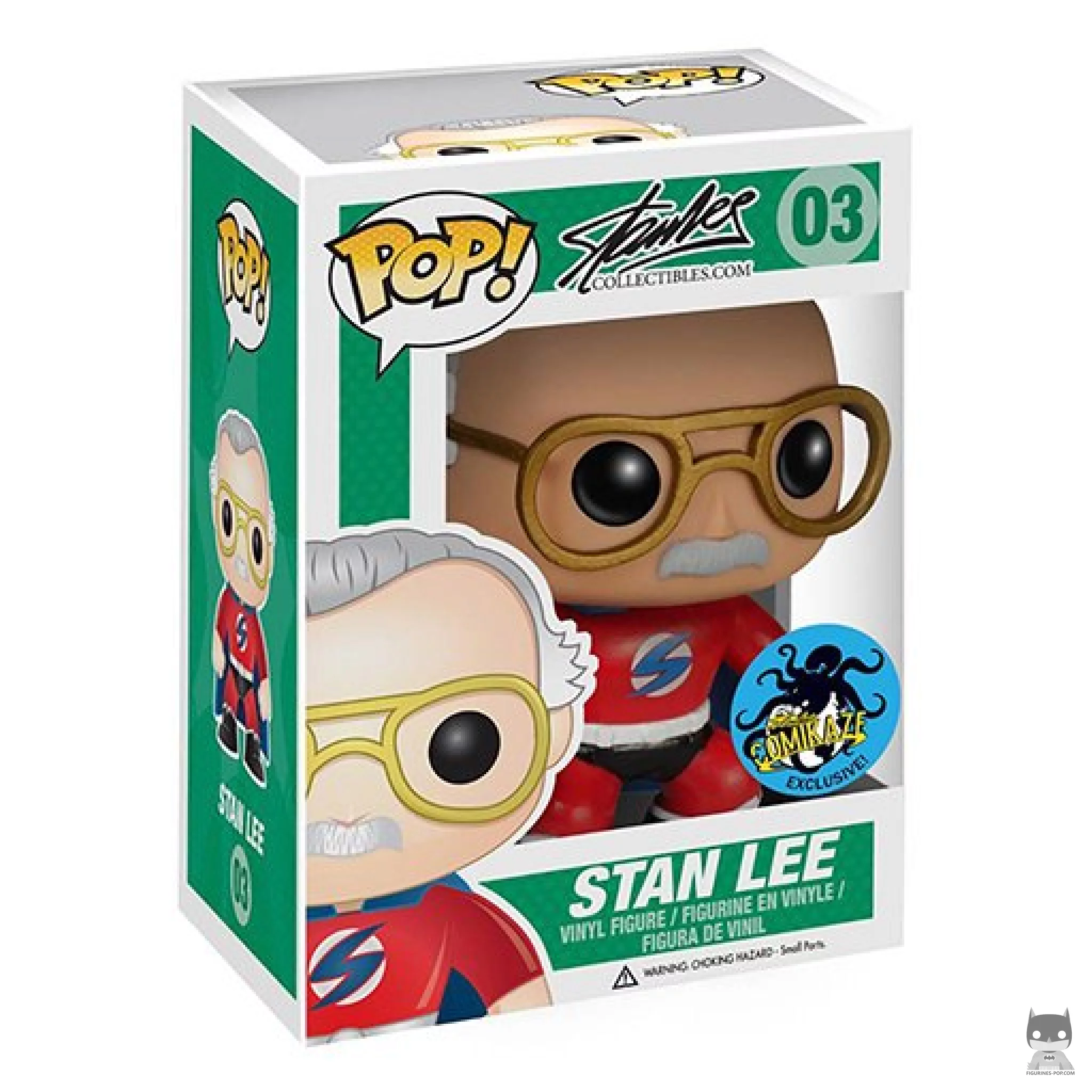 Figurine Funko POP Stan Lee (Super héros) avec boîte