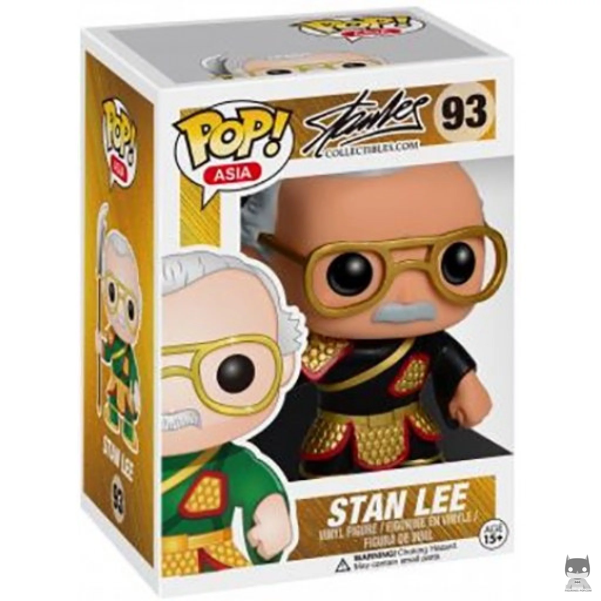 Figurine Funko POP Stan Lee Guan Yu (Noir) avec boîte