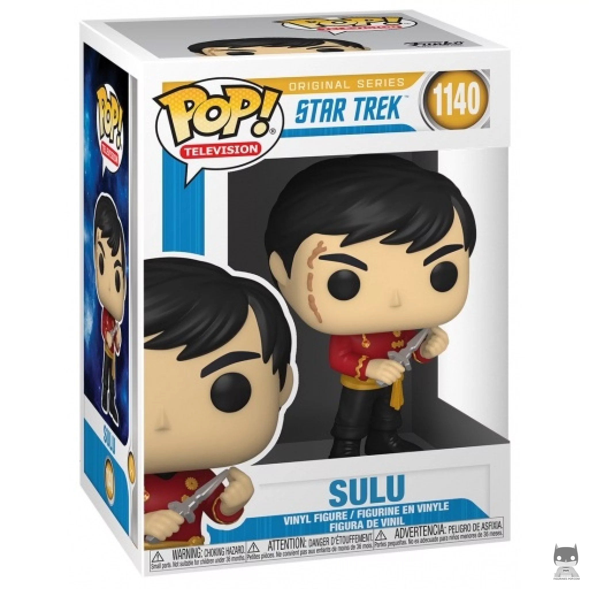Figurine Funko POP Sulu avec boîte