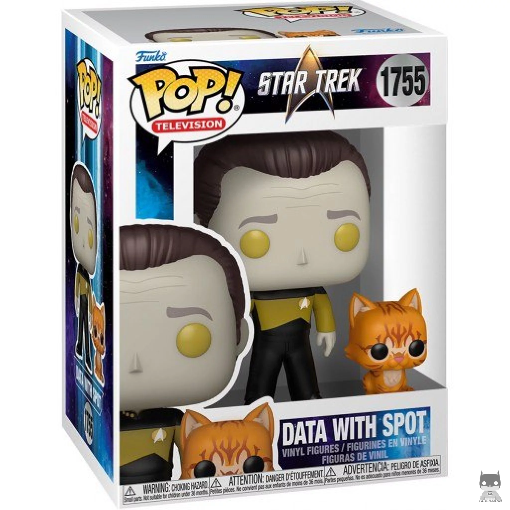 Figurine Funko POP Data avec Spot avec boîte