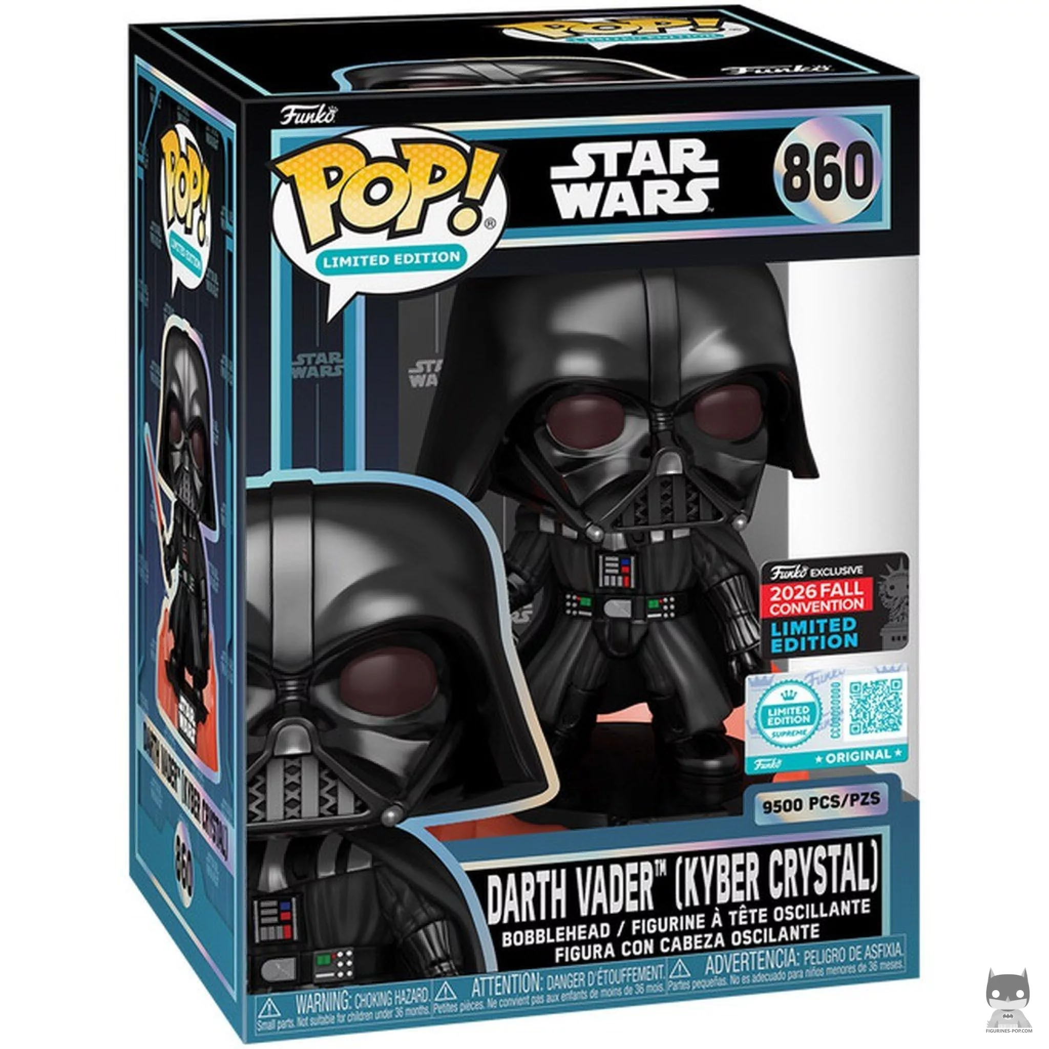 Figurine Funko POP Dark Vador (Cristal Kyber) avec boîte