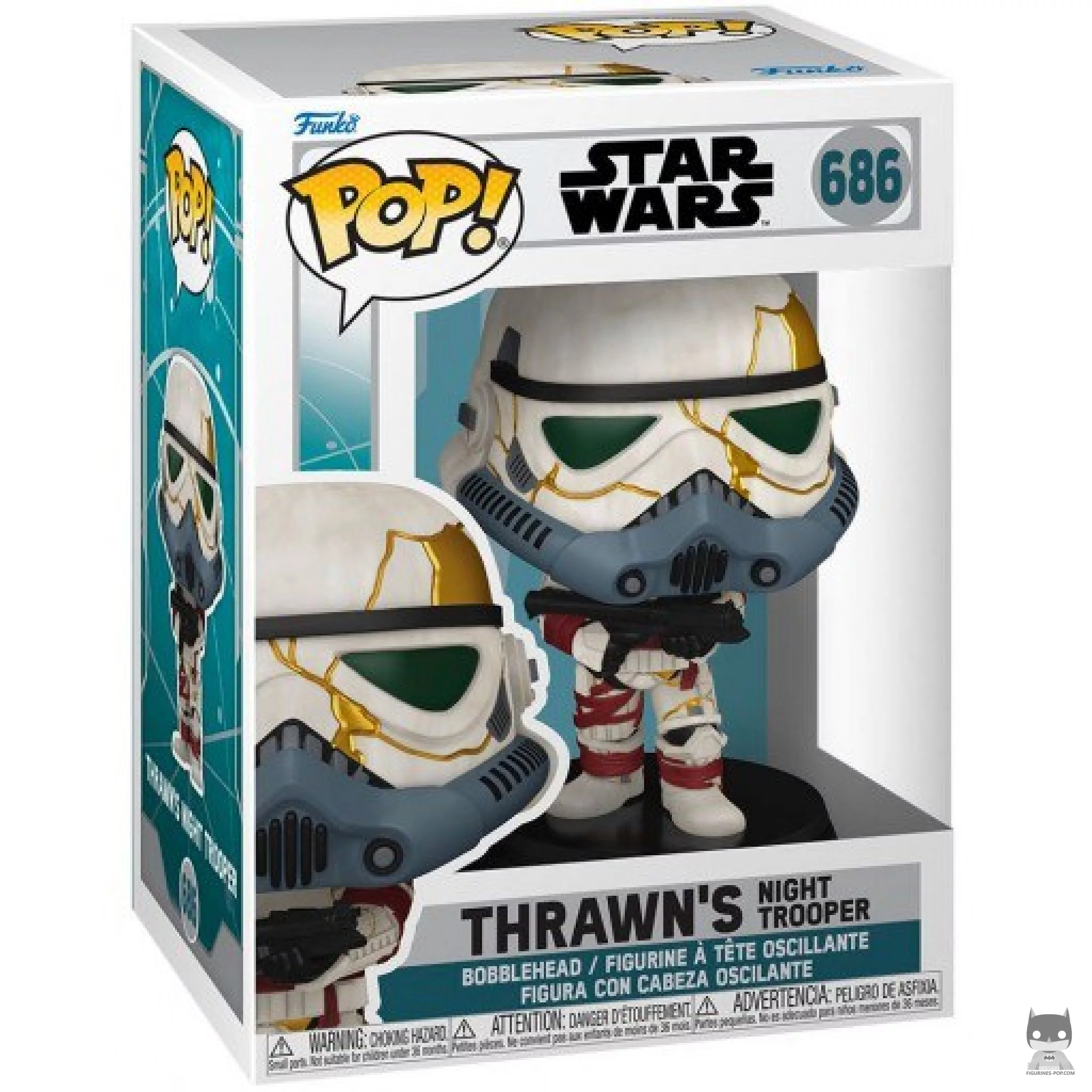 Figurine Funko POP Night Trooper de Thrawn avec boîte