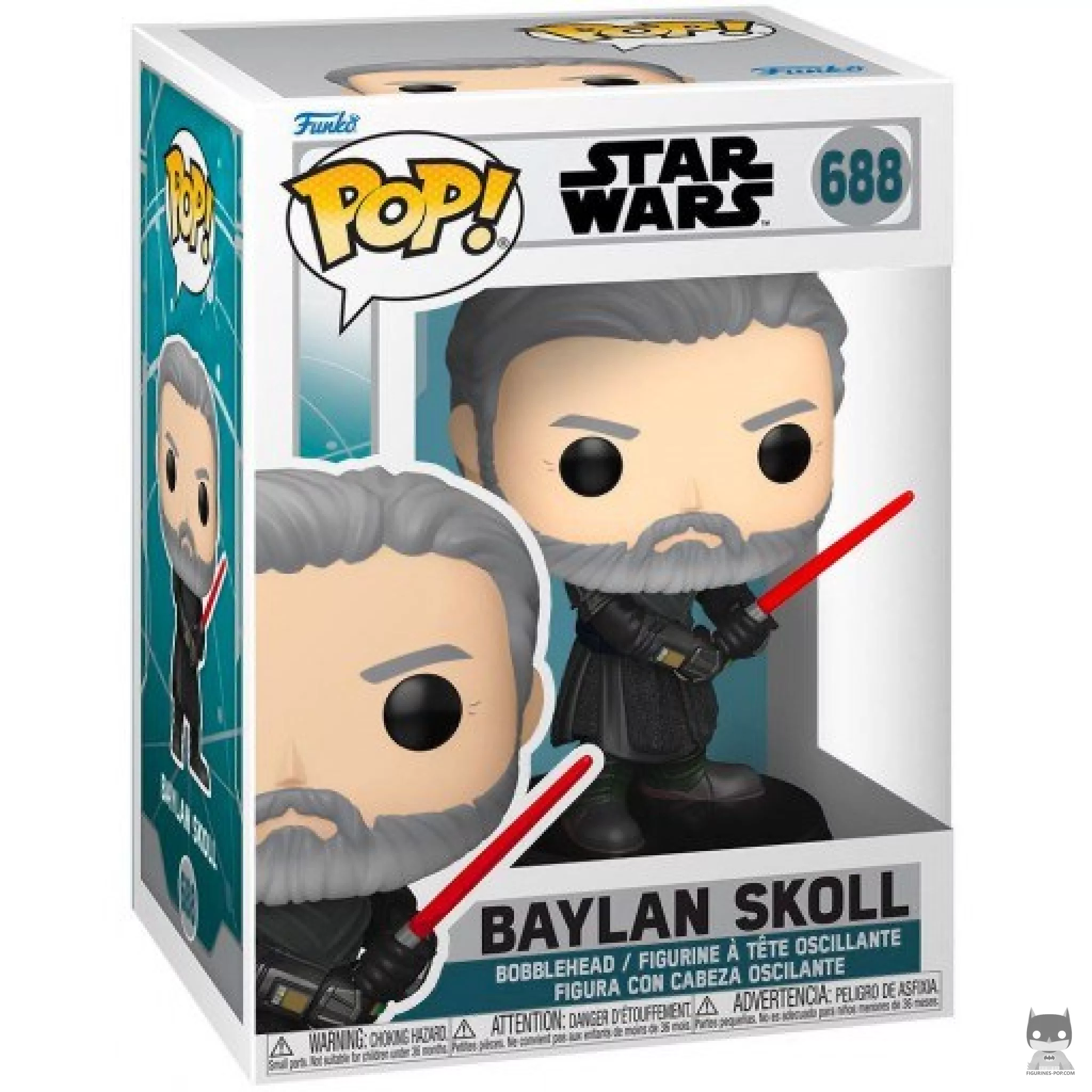 Figurine Funko POP Baylan Skoll avec boîte