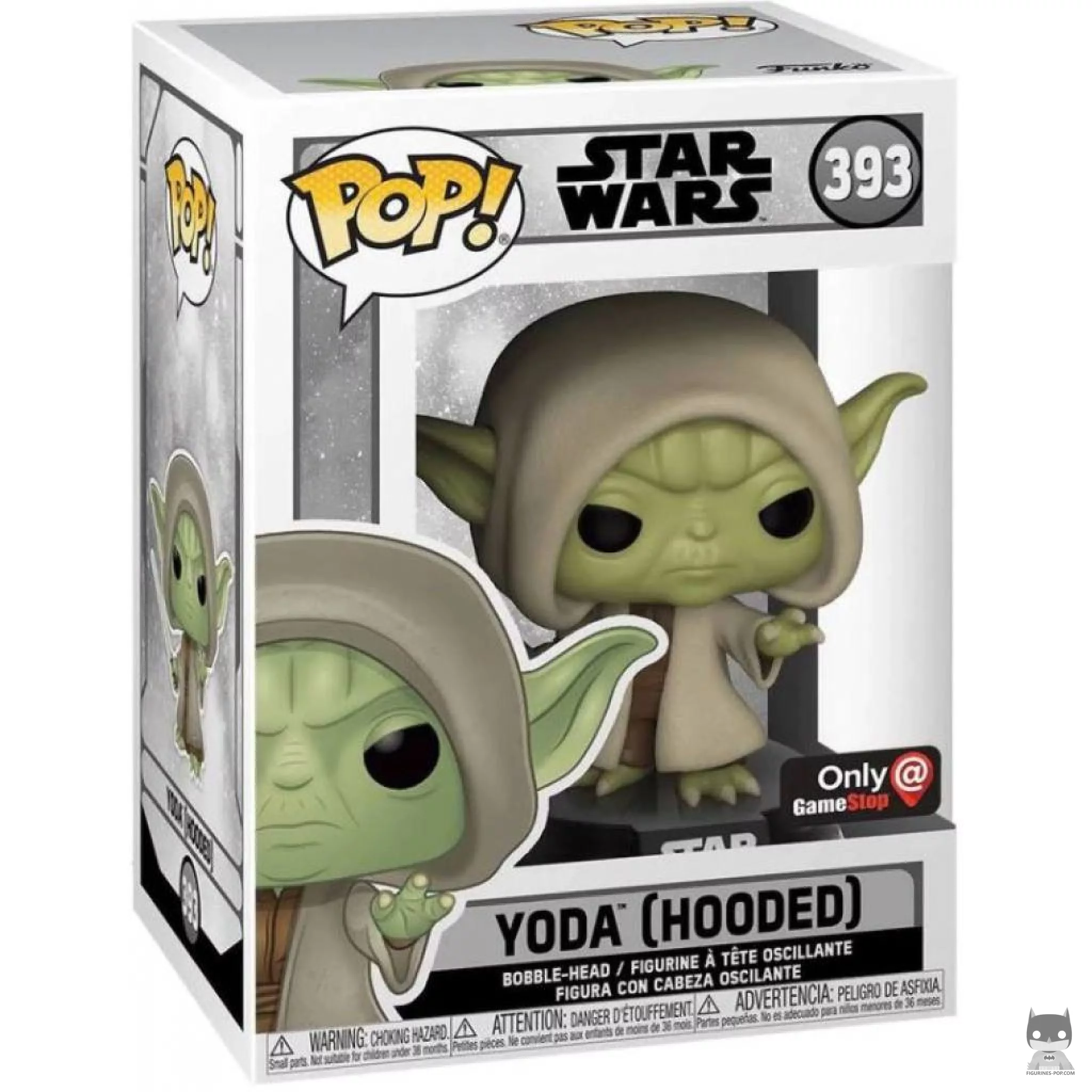 Figurine Funko POP Yoda avec Capuche avec boîte