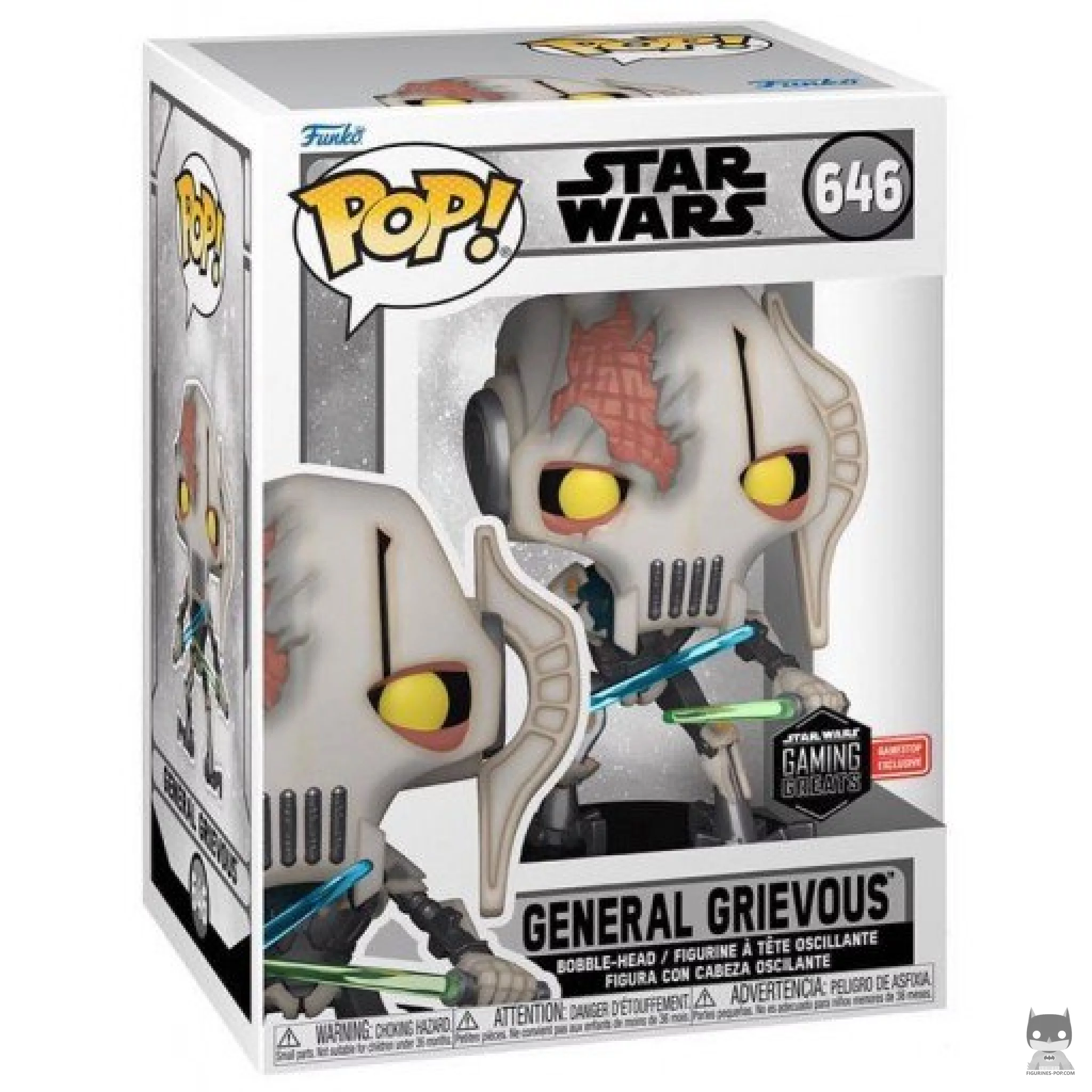 Figurine Funko POP Général Grievous avec boîte