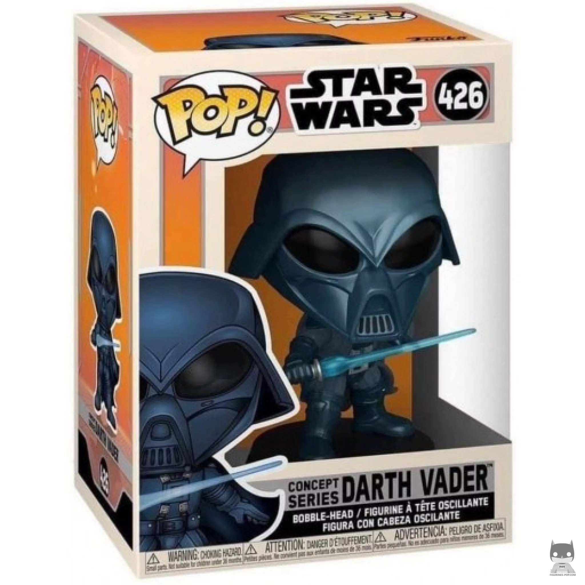 Figurine Funko POP Dark Vador avec boîte