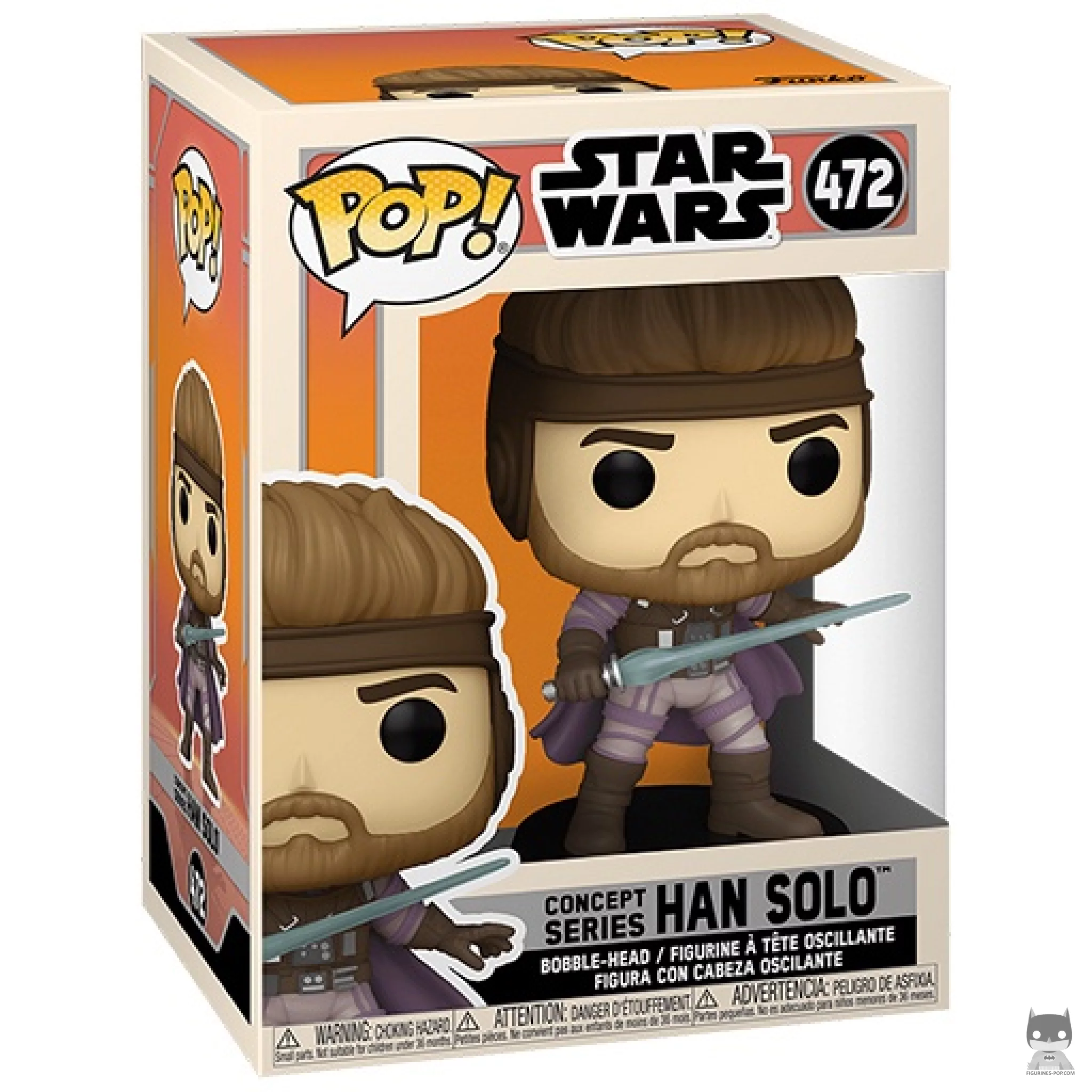 Figurine Funko POP Han Solo avec boîte