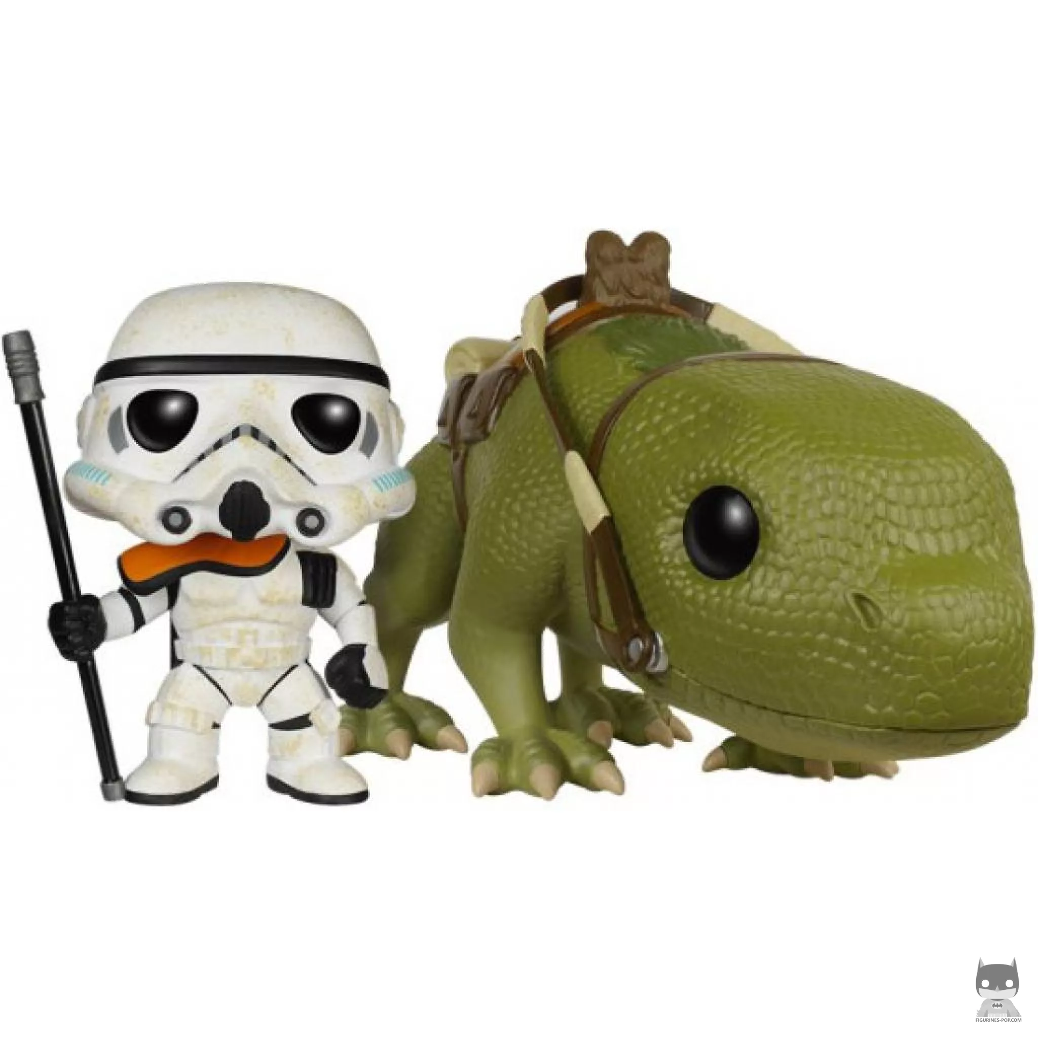 Figurine Funko POP Sandtrooper & Dewback (Star Wars : Episode I, La Menace Fantôme)
