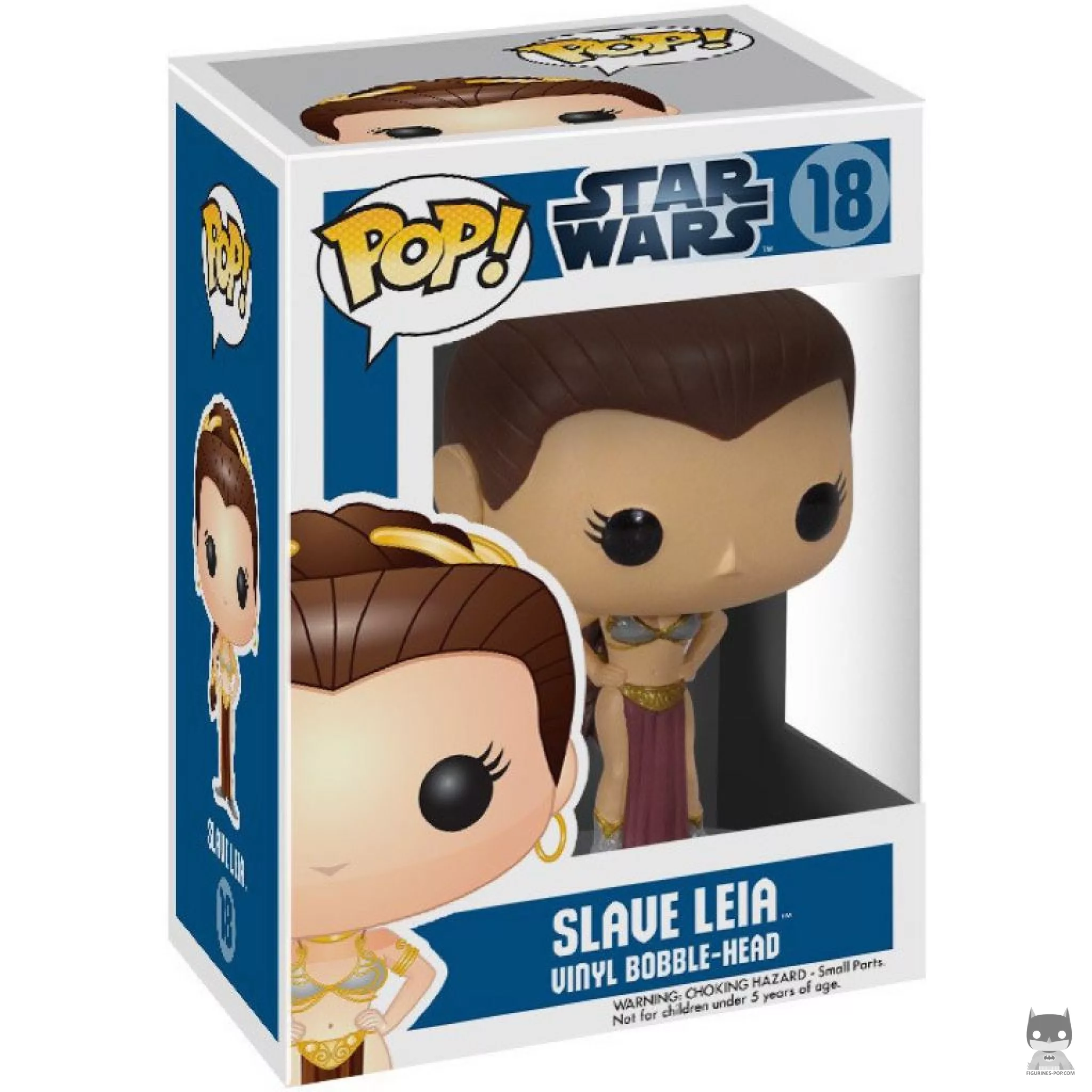 Figurine Funko POP Leia Esclave (Original) avec boîte