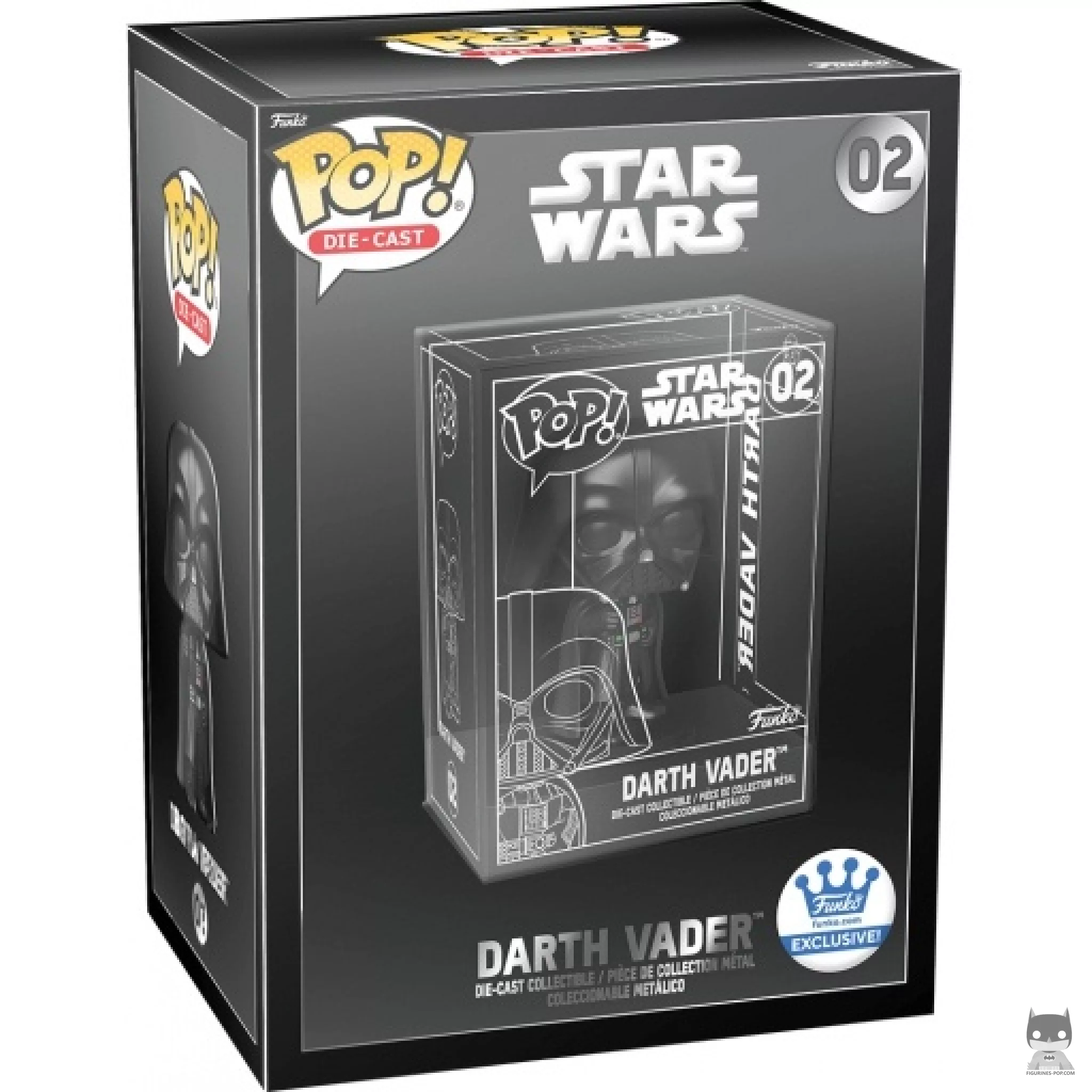 Figurine Funko POP Dark Vador avec boîte