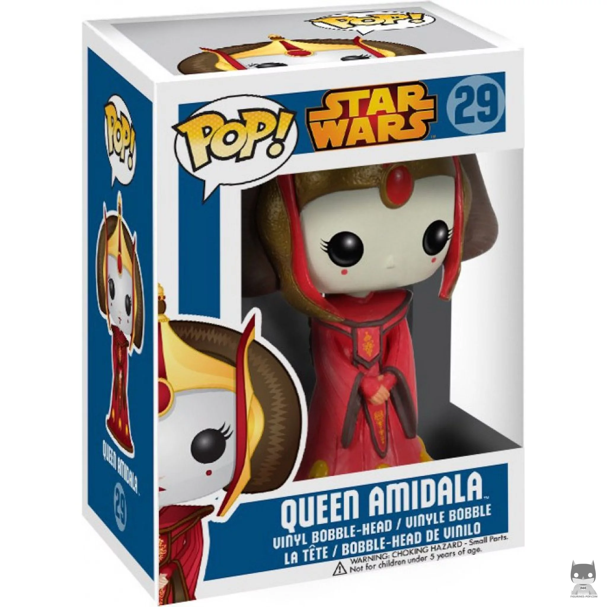 Figurine Funko POP Reine Amidala avec boîte