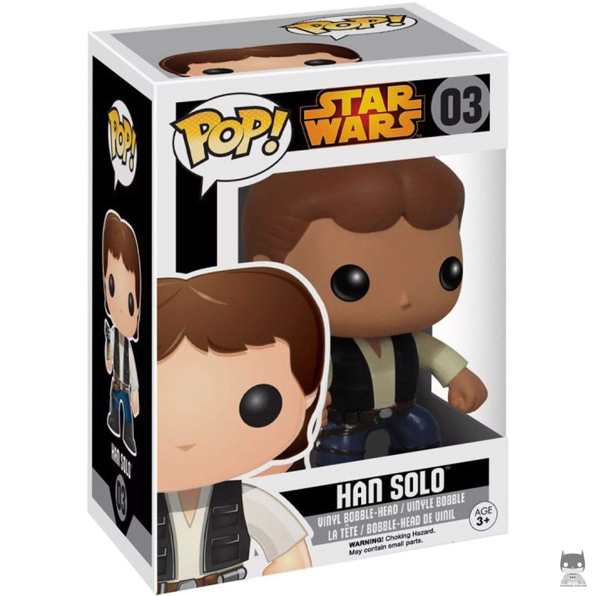 Figurine Funko POP Han Solo avec boîte