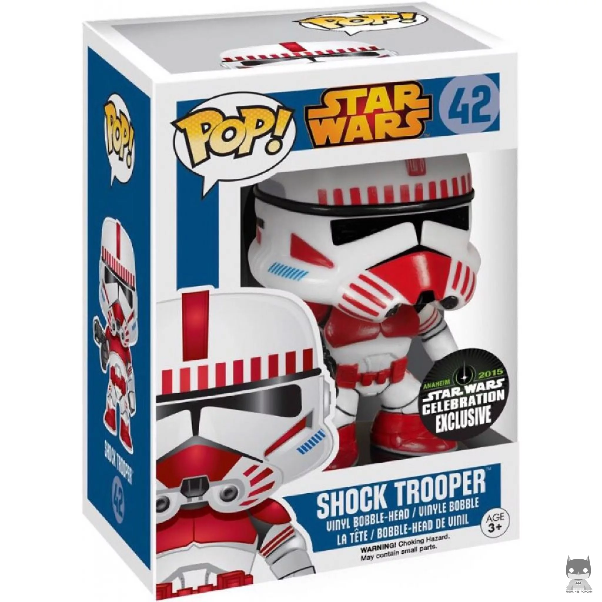Figurine Funko POP Shock Trooper Célébration avec boîte
