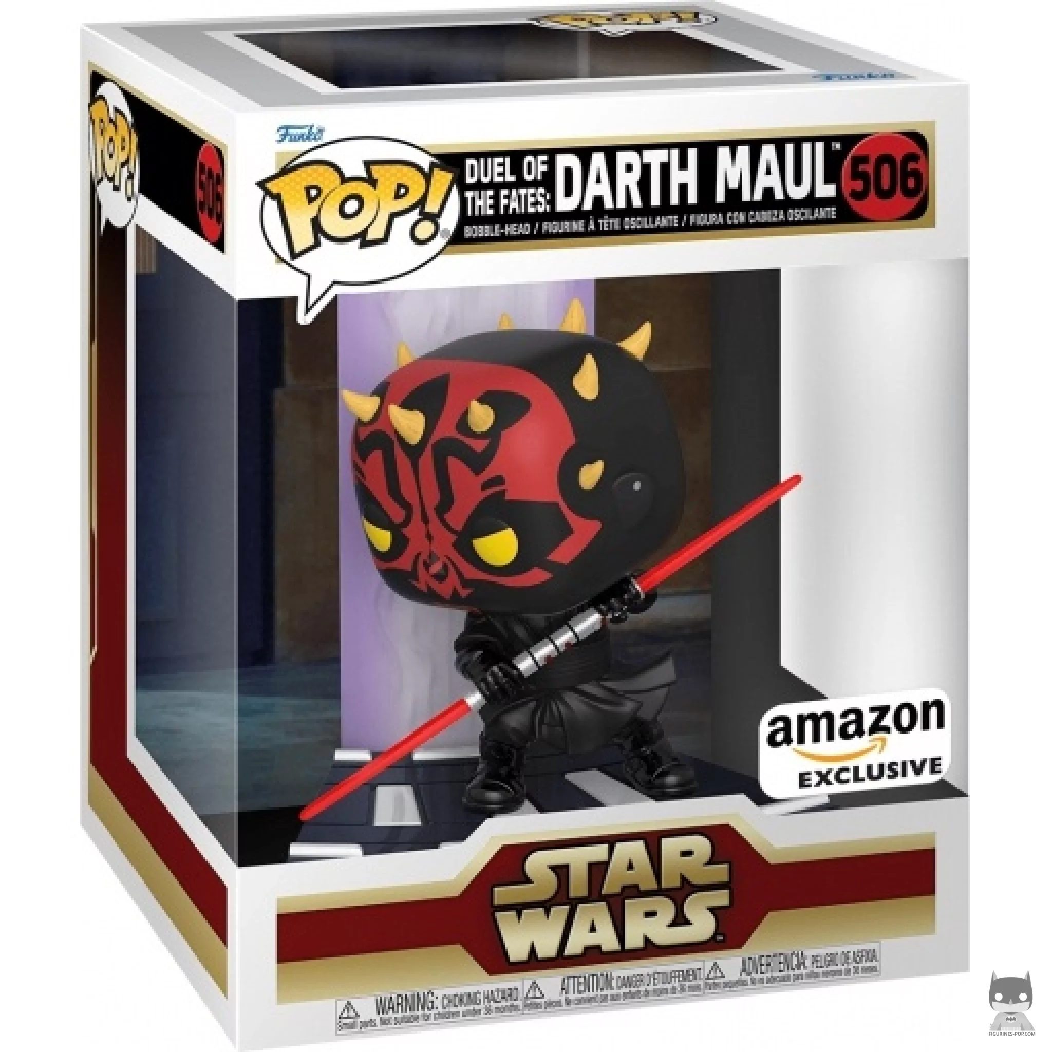 Figurine Funko POP Duel of the Fates : Dark Maul avec boîte