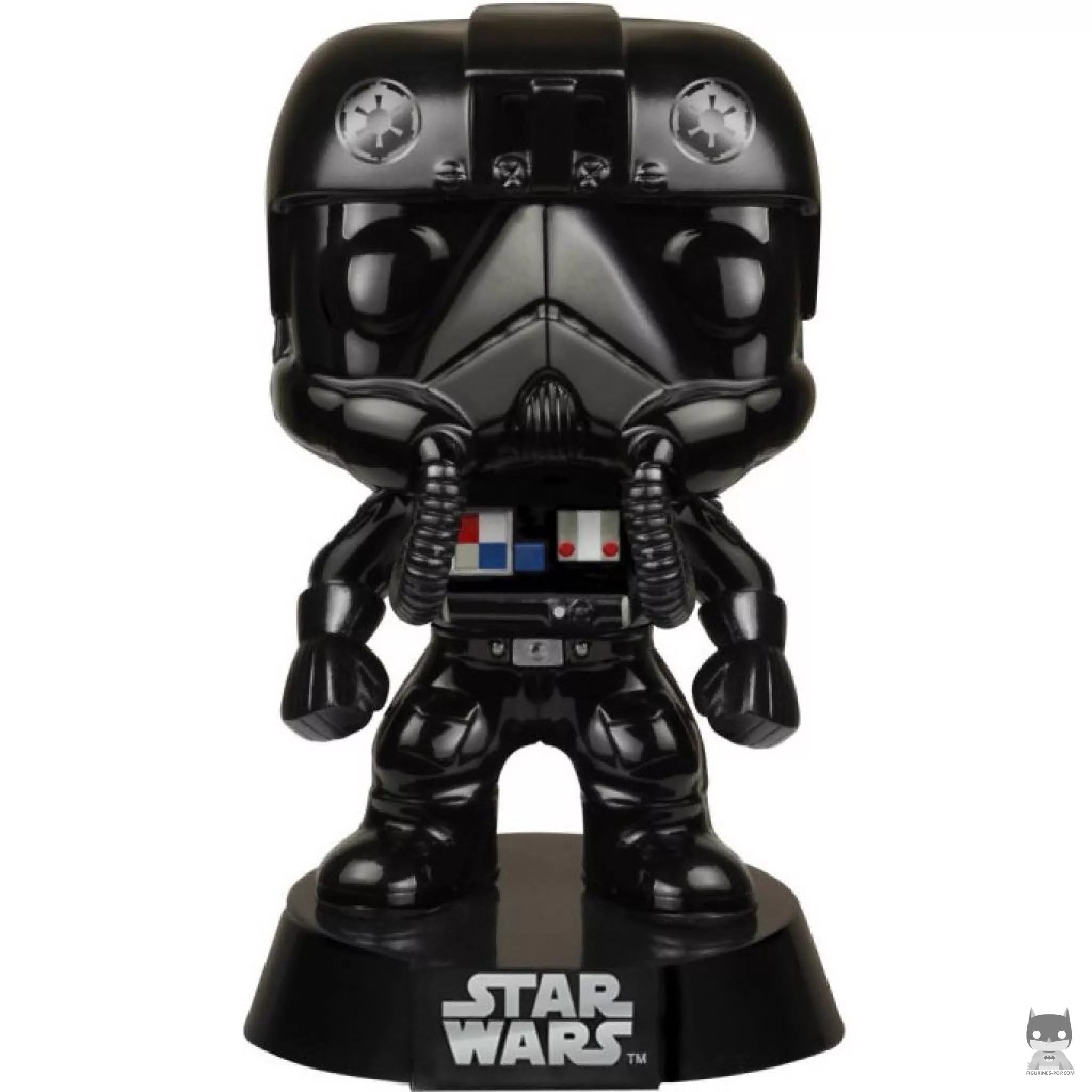 Figurine Funko POP Pilote de Tie du Premier Ordre (Chrome) (Star Wars : Episode I, La Menace Fantôme)
