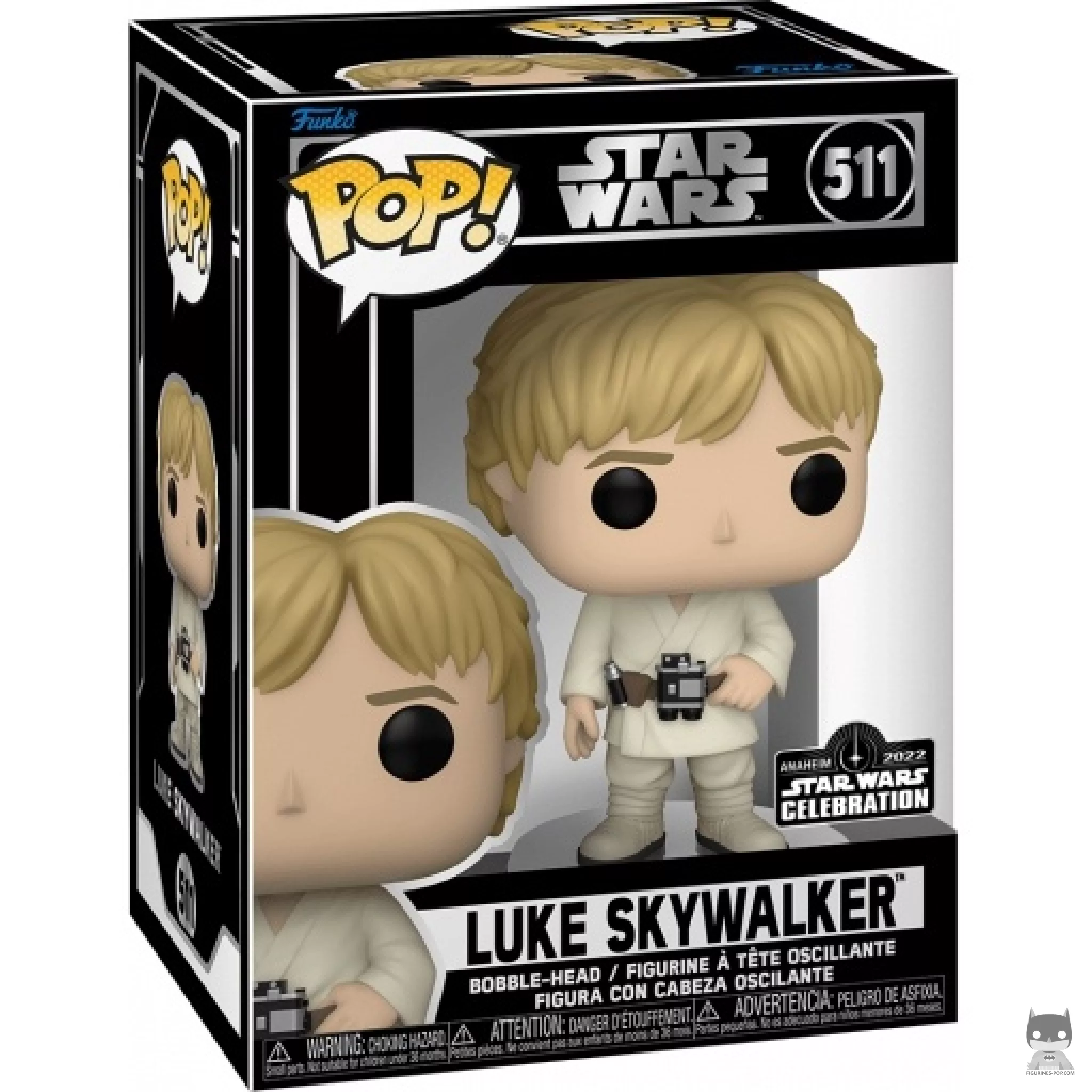 Figurine Funko POP Luke Skywalker avec boîte
