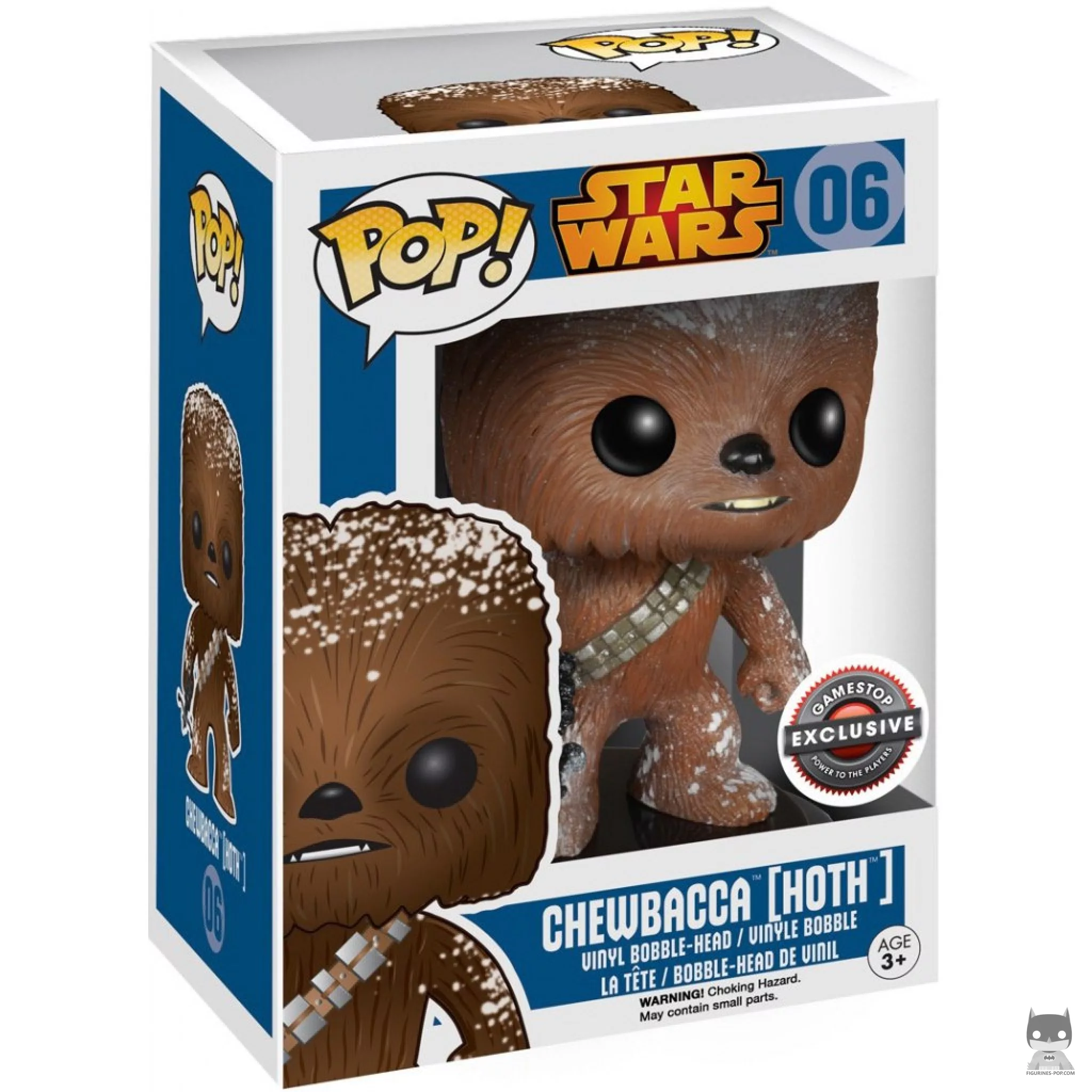 Figurine Funko POP Chewbacca sur Hoth avec boîte