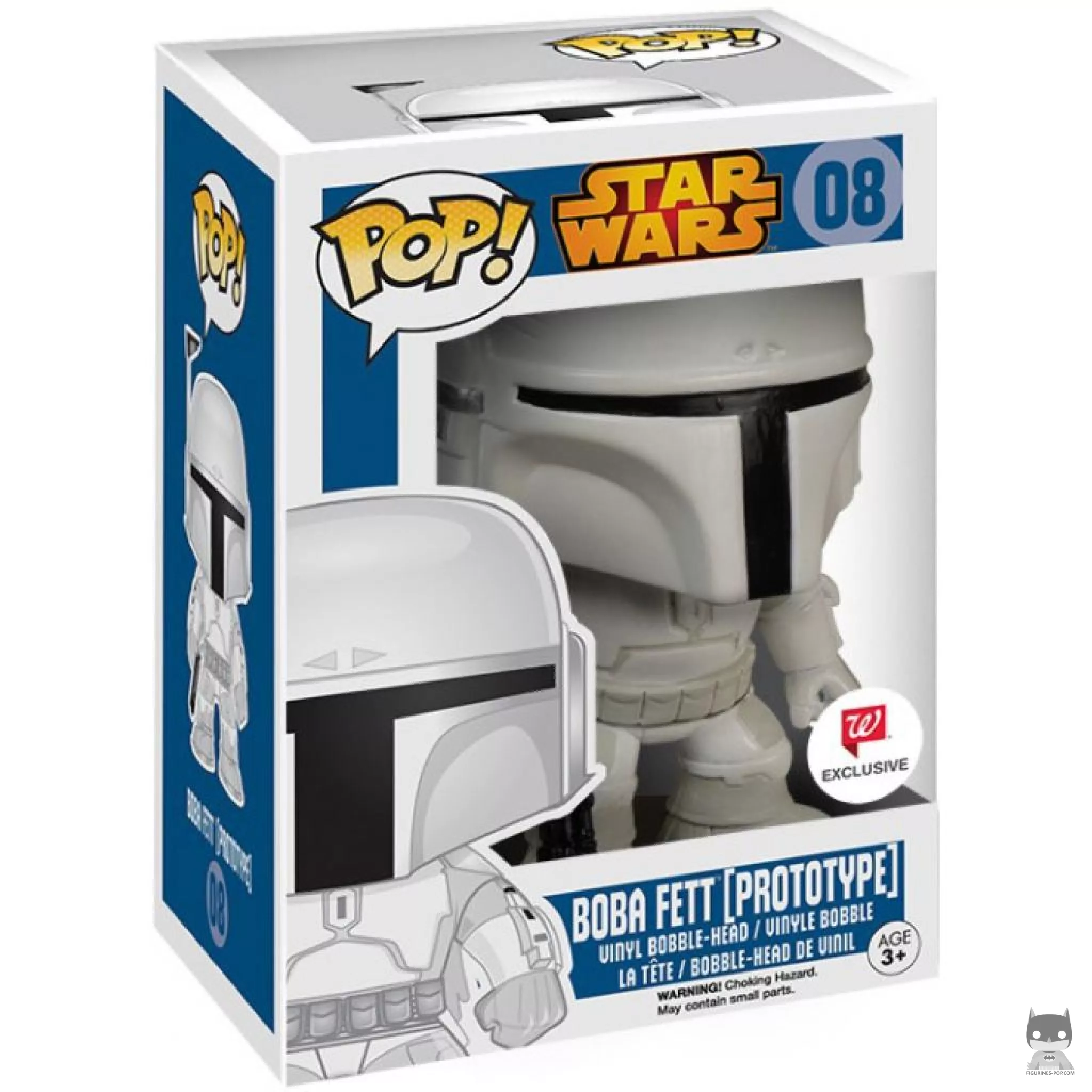 Figurine Funko POP Boba Fett Prototype avec boîte