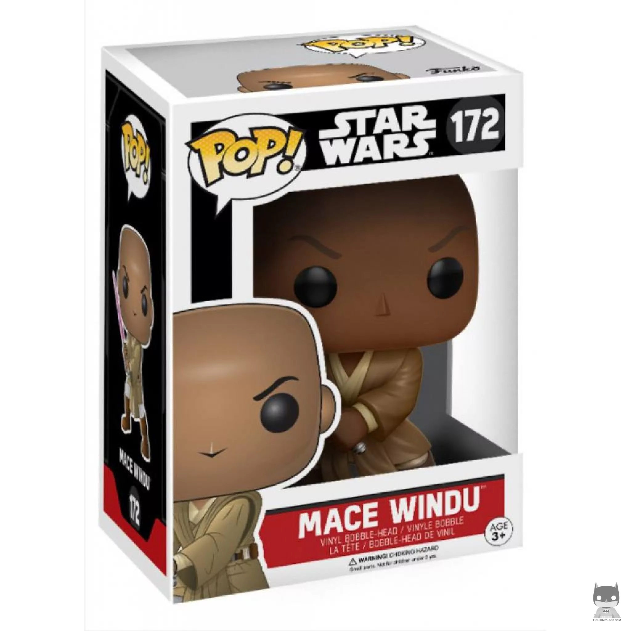 Figurine Funko POP Mace Windu avec boîte