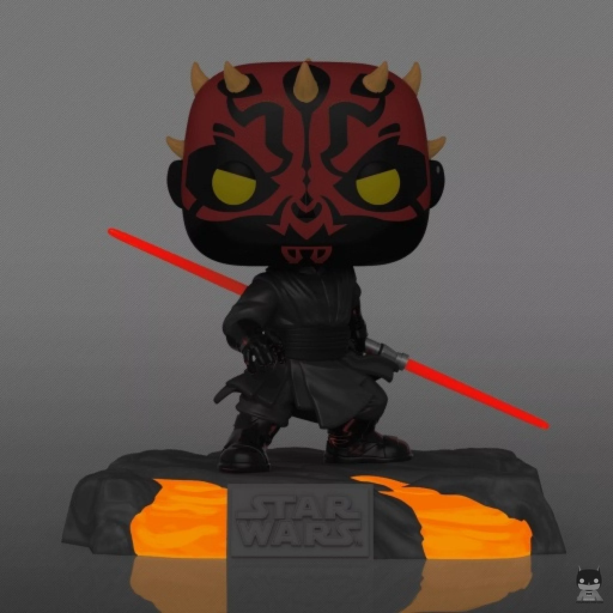 Figurine Funko POP Série Sabre Rouge Volume 1 : Dark Maul (Glow in the Dark) (Star Wars : Episode III, La Revanche des Sith)