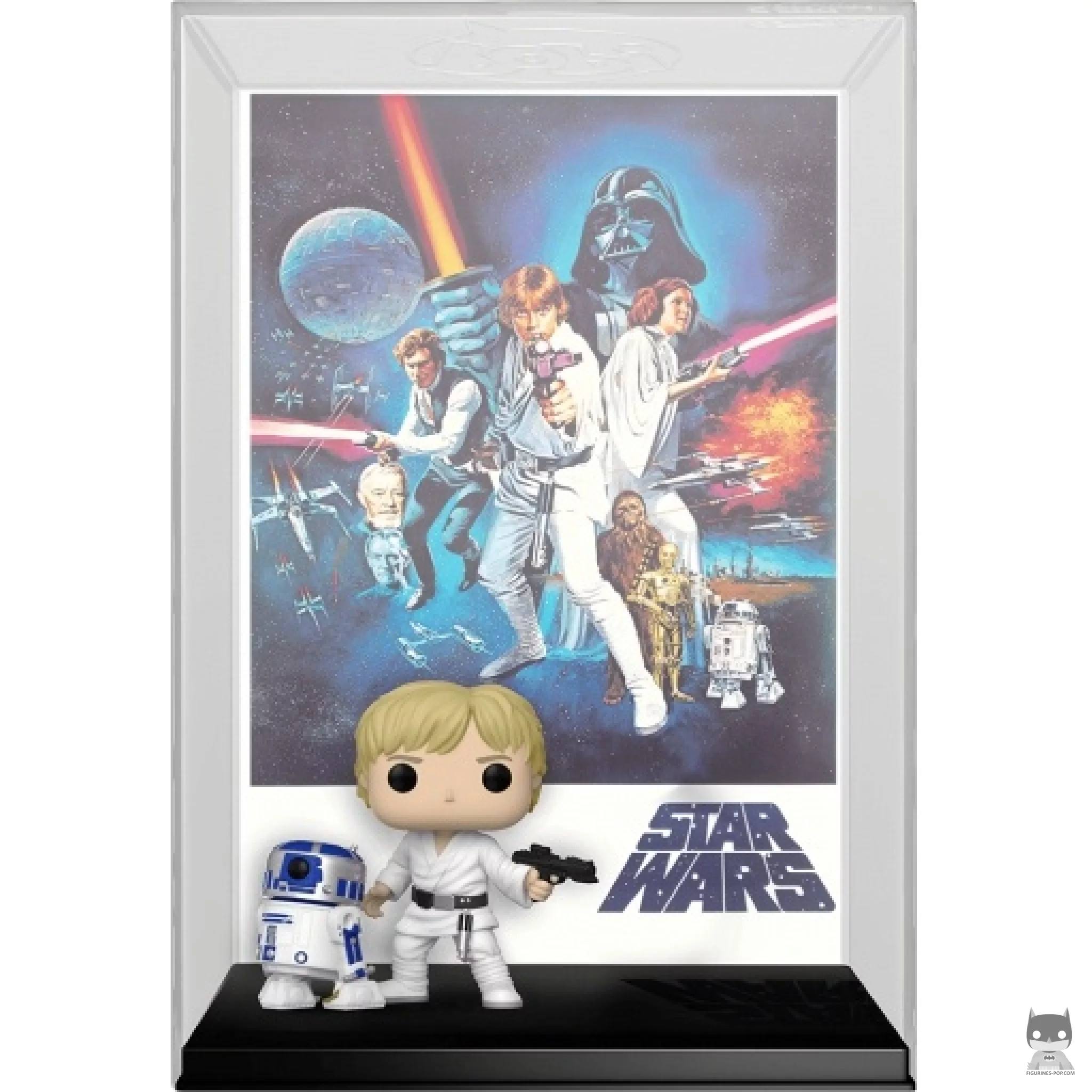 Figurine Funko POP Luke Skywalker avec R2-D2 (Star Wars : Episode IV, Un nouvel espoir)