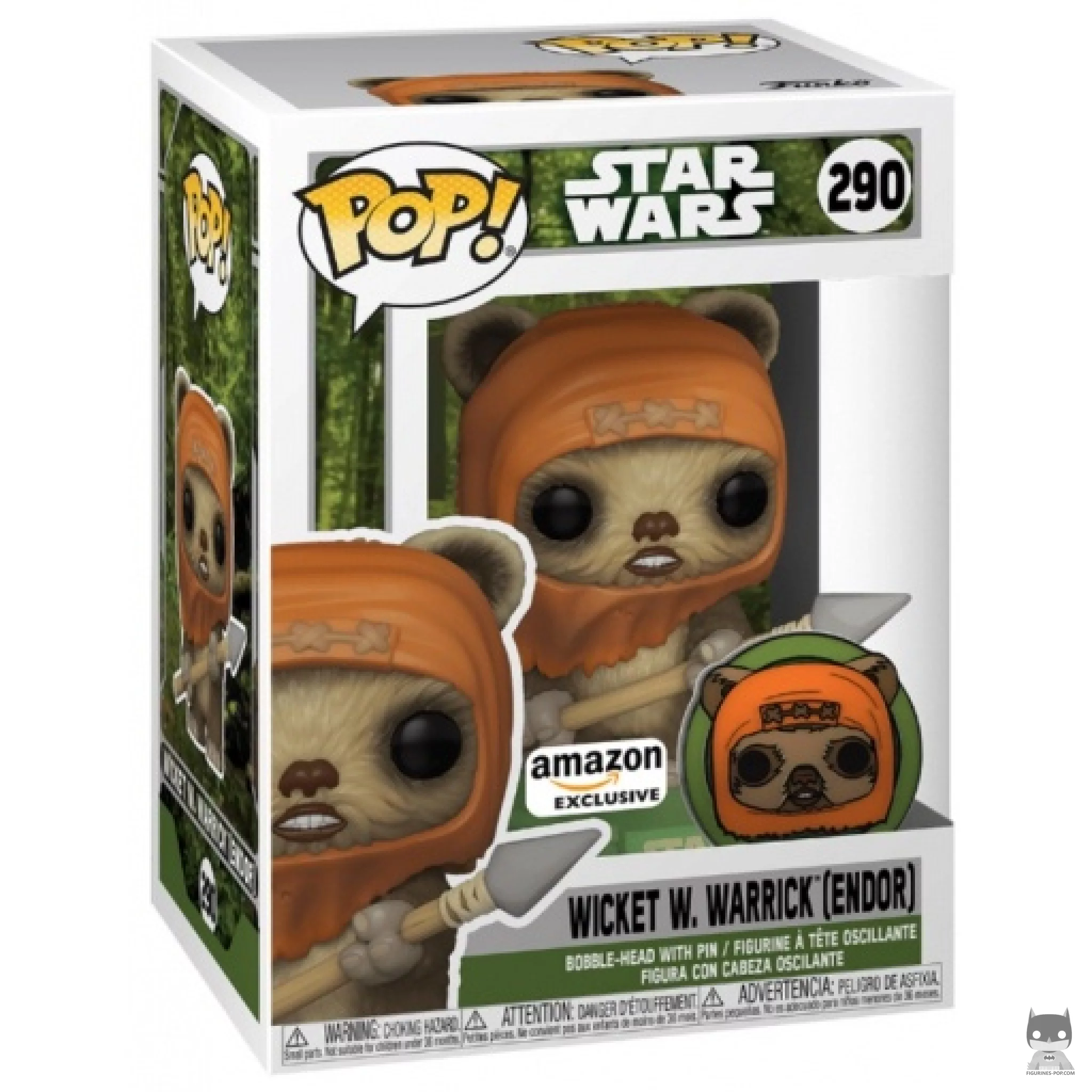 Figurine Funko POP Wicket W. Warrick (Endor) avec boîte