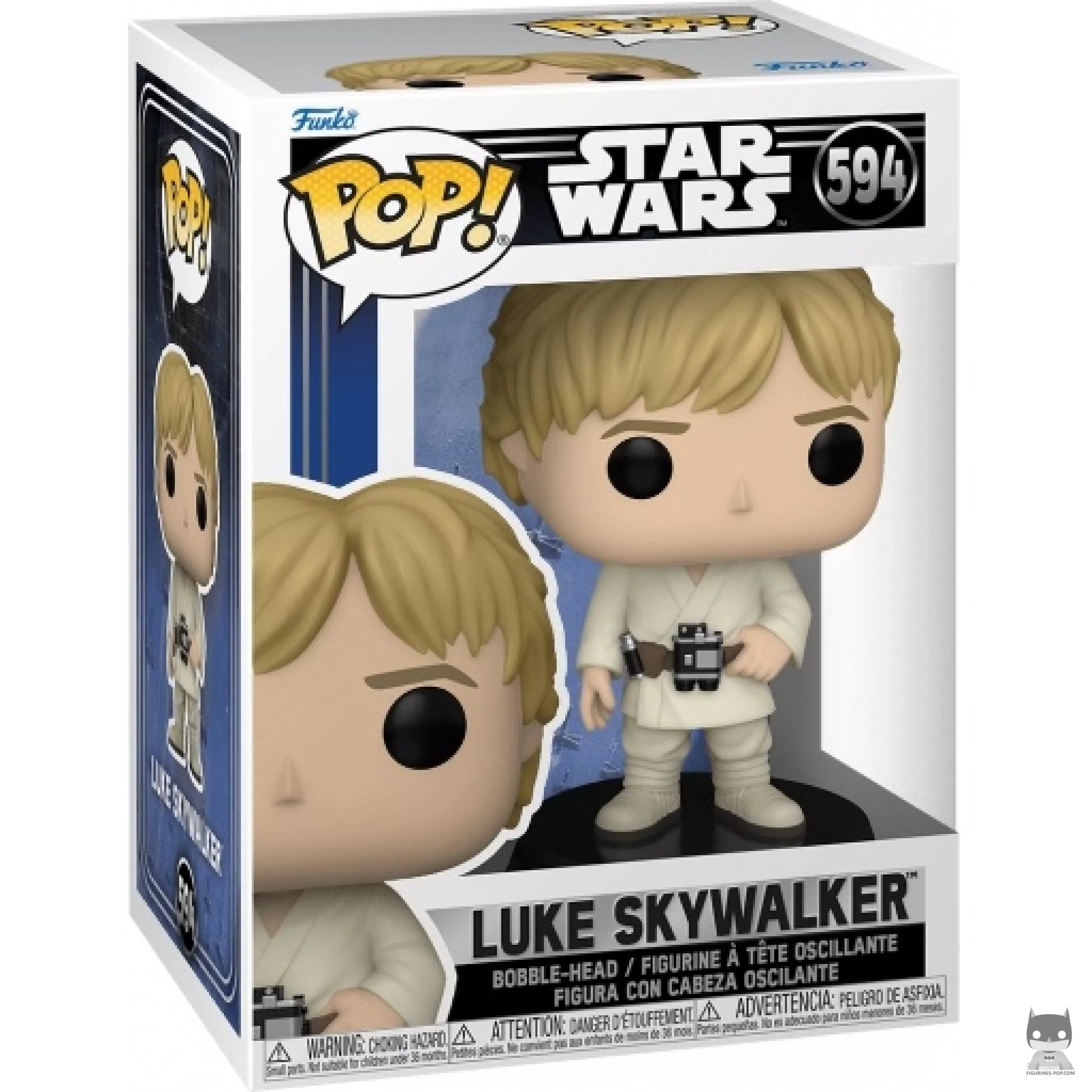 Figurine Funko POP Luke Skywalker avec boîte