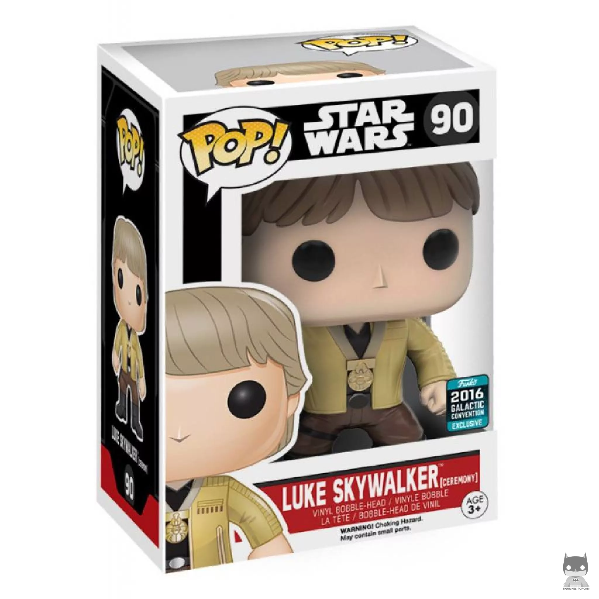 Figurine Funko POP Luke Skywalker Tenue de Cérémonie avec boîte