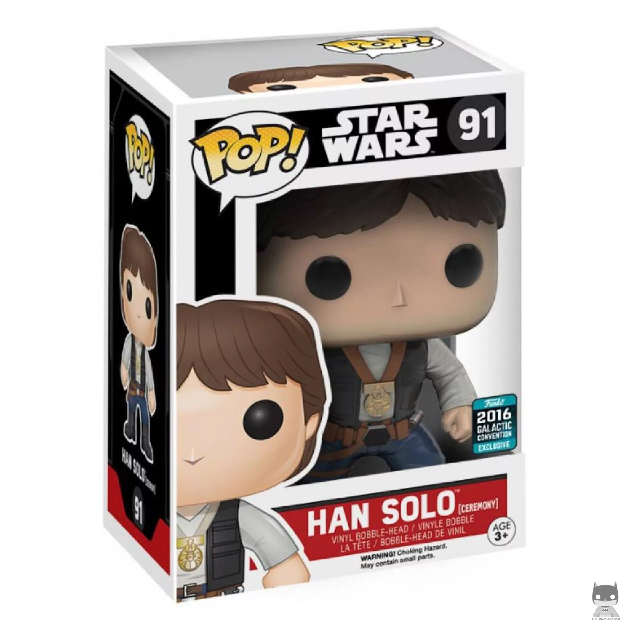 Figurine Funko POP Han Solo Tenue de Cérémonie avec boîte