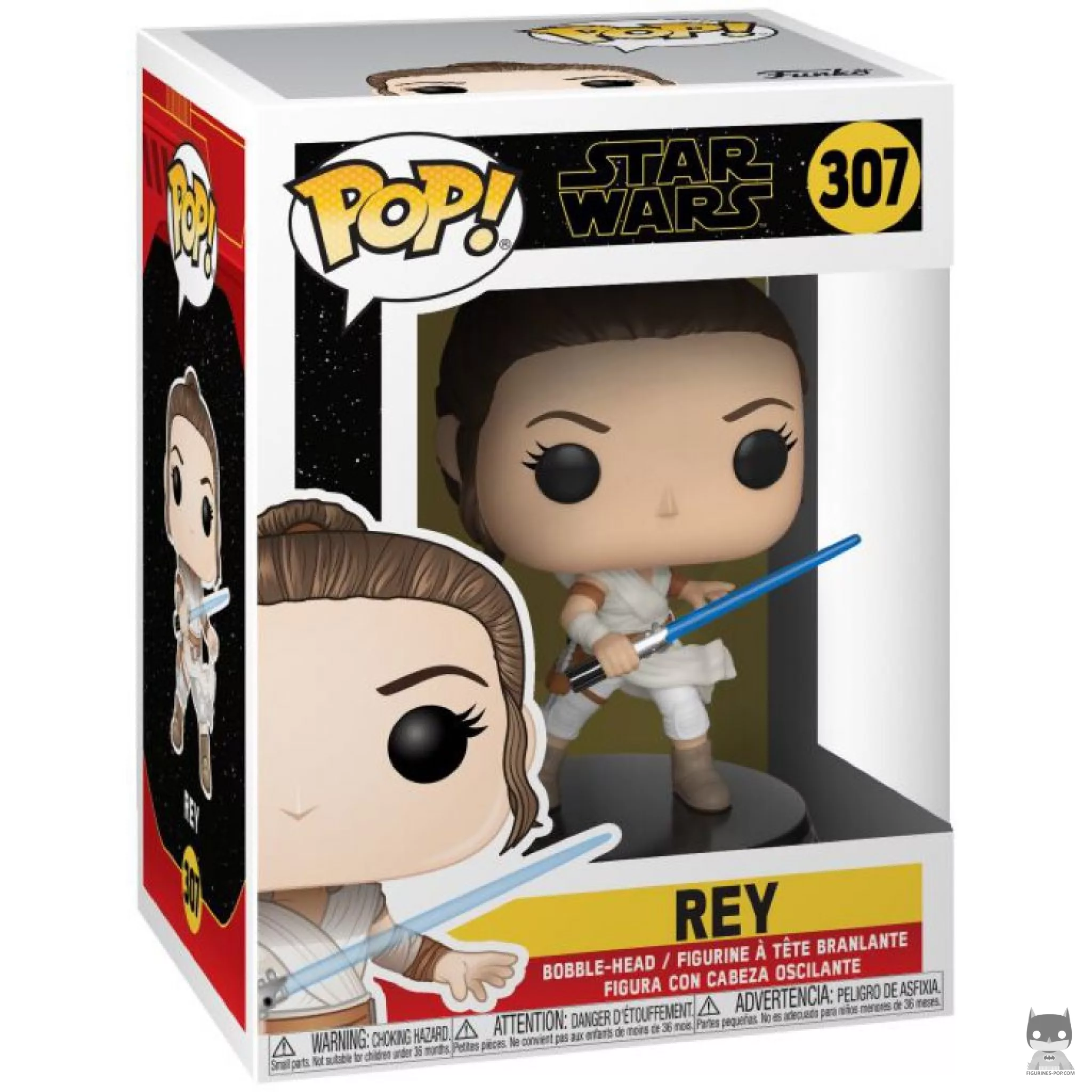Figurine Funko POP Rey avec boîte