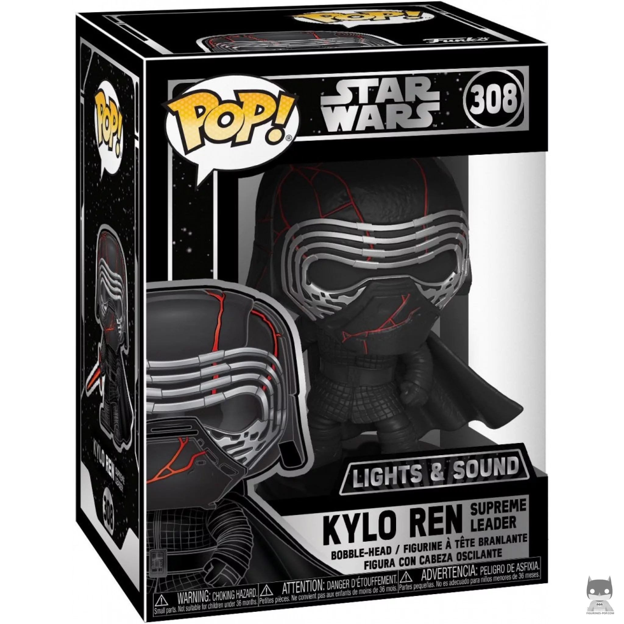 Figurine Funko POP Kylo Ren Supreme Leader avec boîte