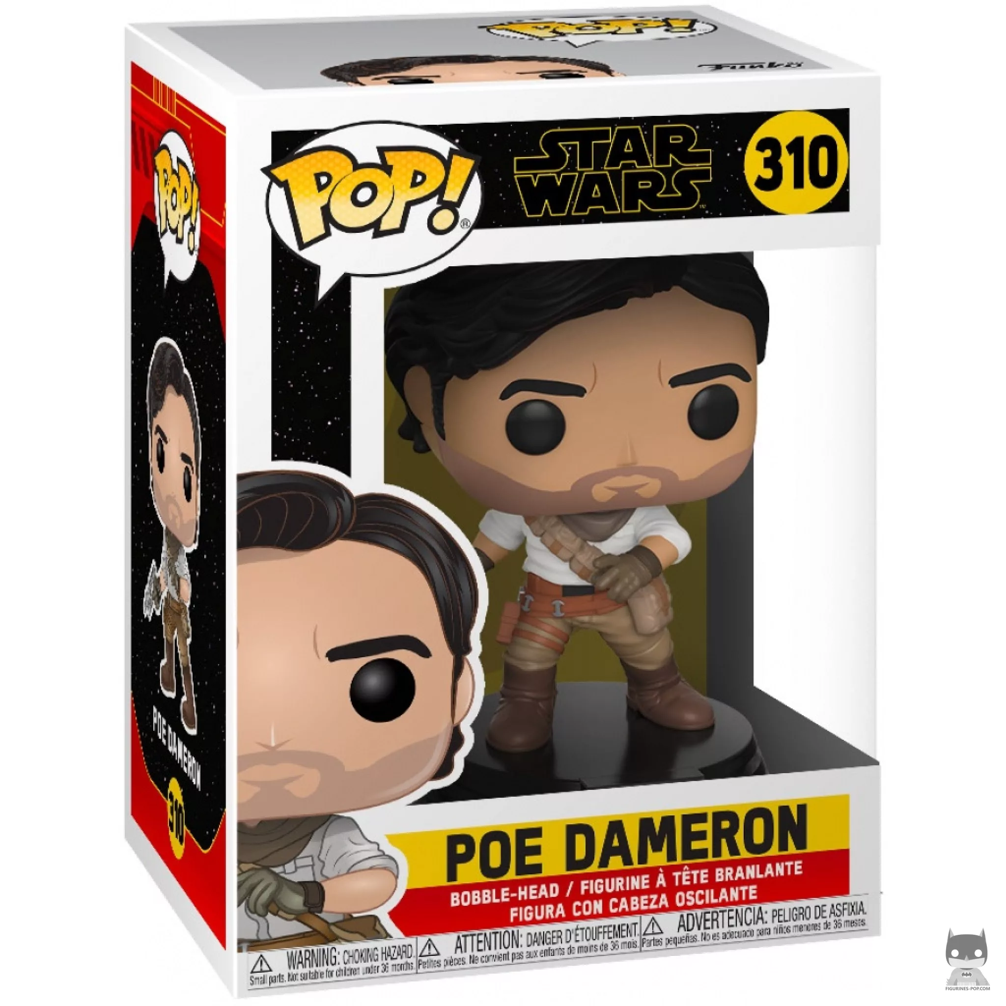 Figurine Funko POP Poe Dameron avec boîte